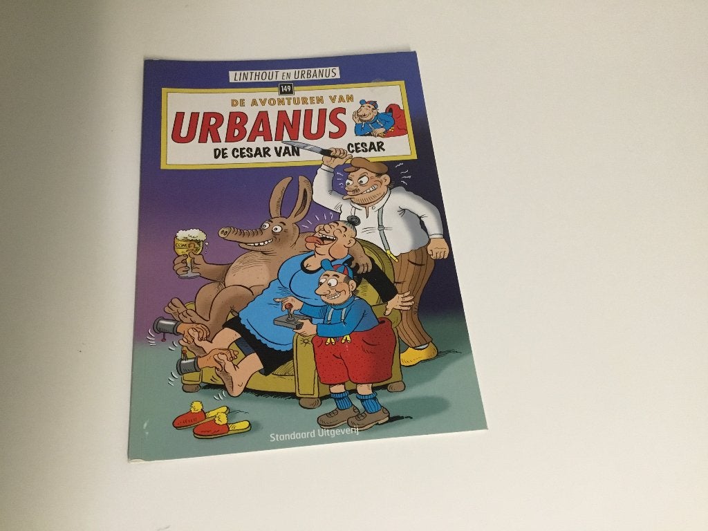 Urbanus strip “de Cesar van Cesar”, Boeken, Eén stripboek, Ophalen of Verzenden, Zo goed als nieuw