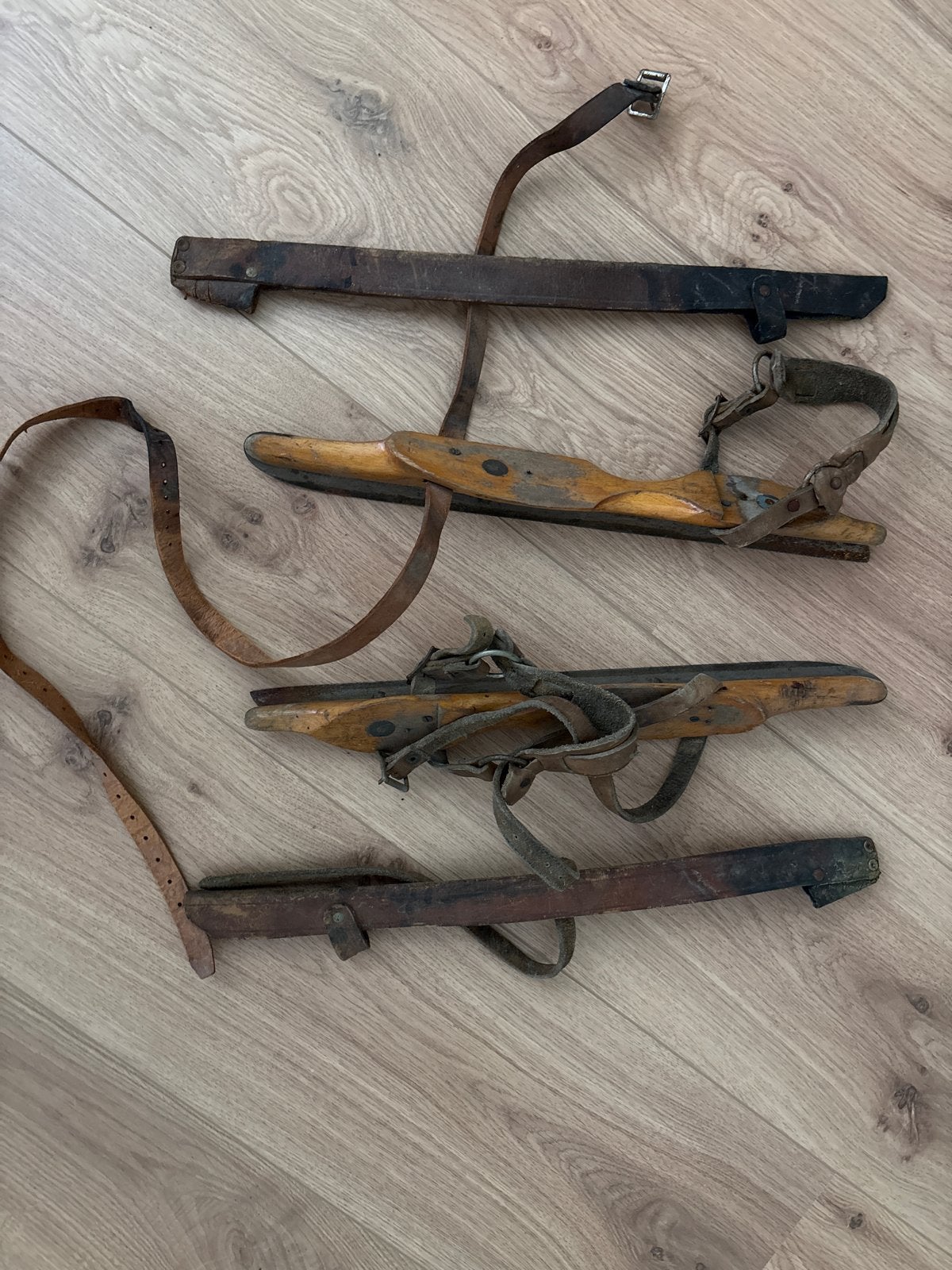 Vintage Friese doorlopers - Antieke schaatsen, Ophalen of Verzenden, Gebruikt, Friese doorlopers, Overige merken