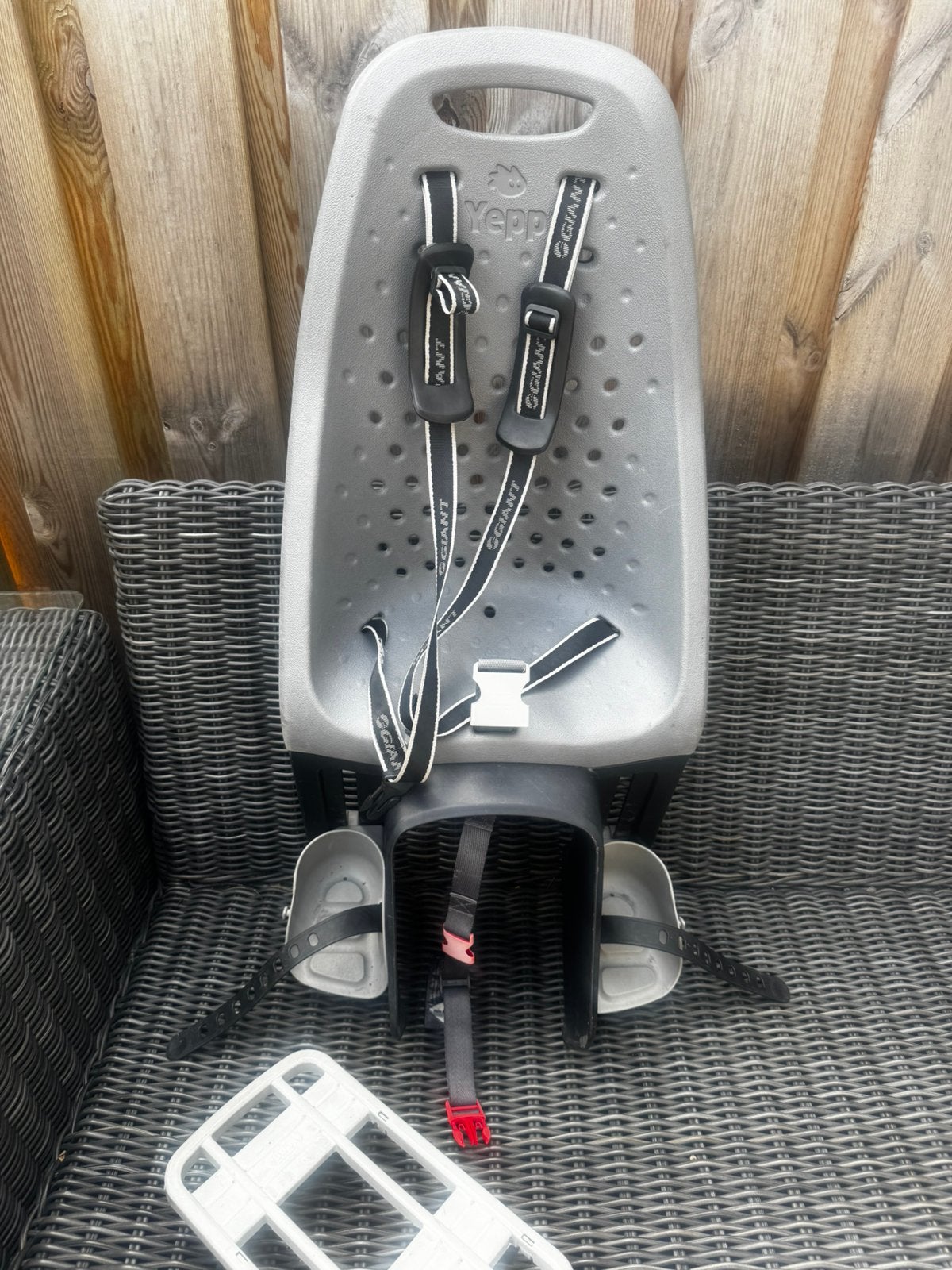 Yepp fiets achterzitje, Ophalen, Gebruikt