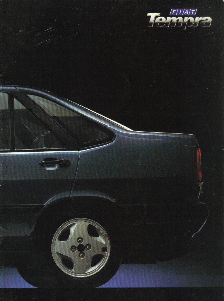 Brochure Fiat Tempra 1991, Ophalen of Verzenden, Gelezen, Overige merken