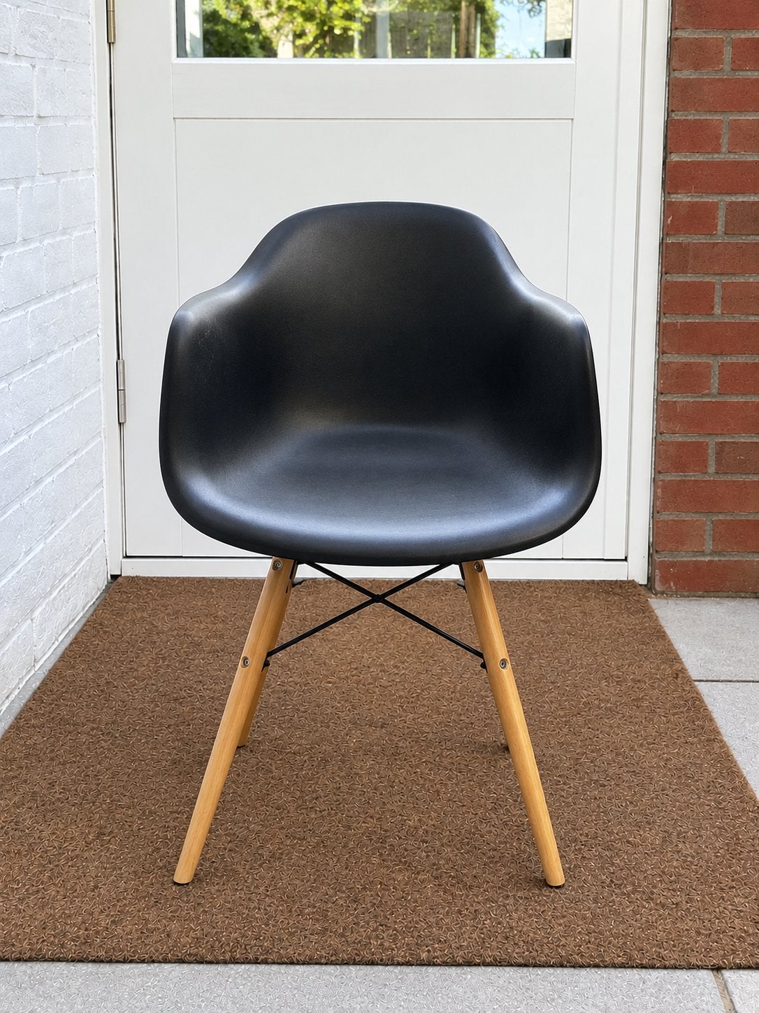 3 zwarte kuipstoelen nieuw Kwantum, 1 gemonteerd, Ophalen, Kunststof, Drie, Zwart