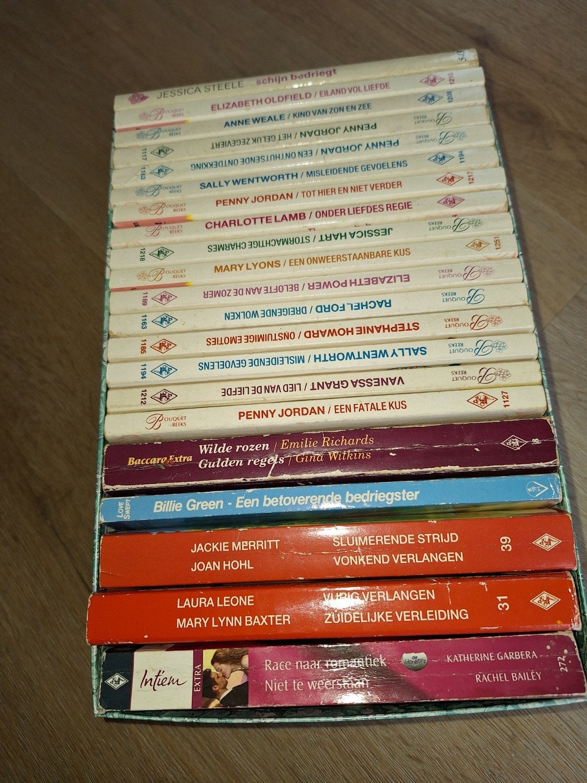 Liefdes  romans, Ophalen