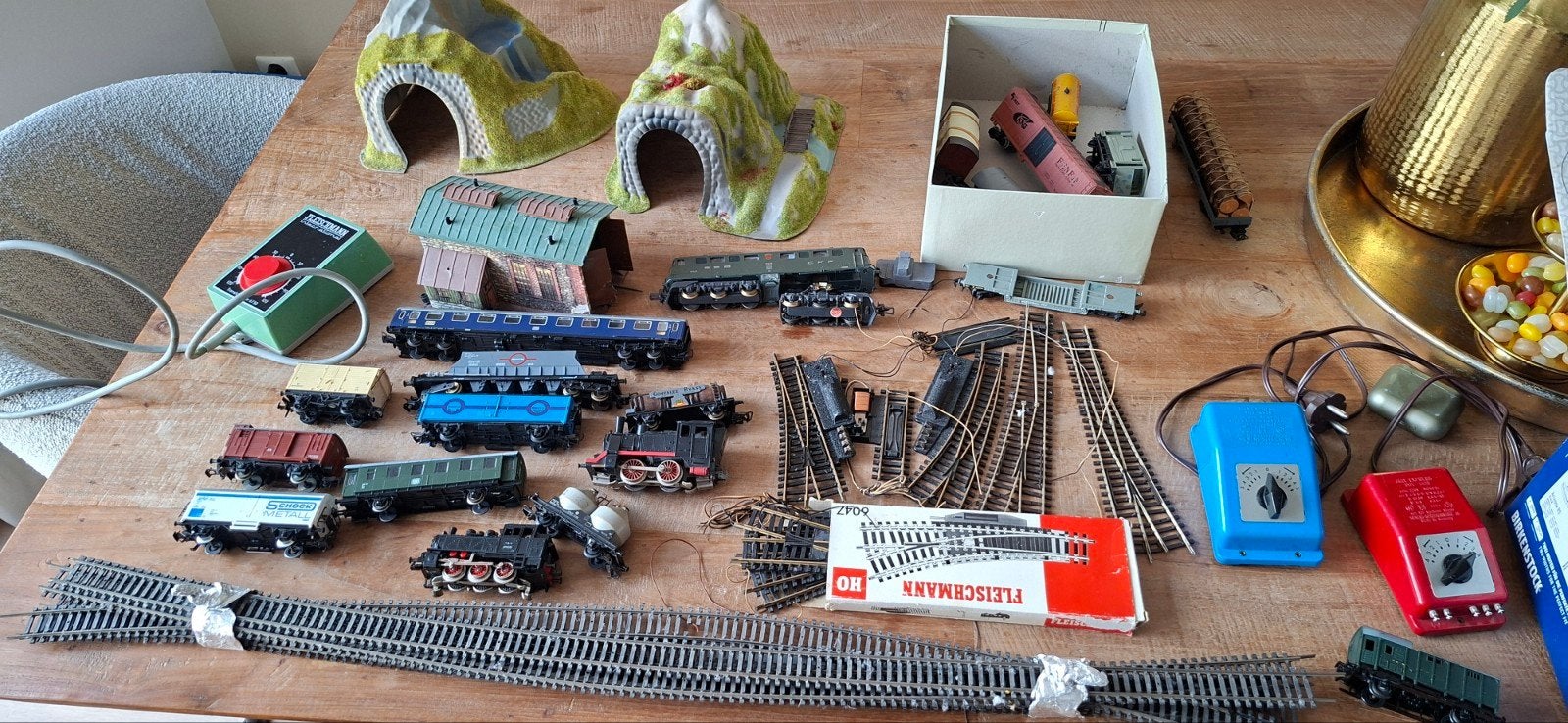 restant H0 treinbaan delen., Ophalen of Verzenden