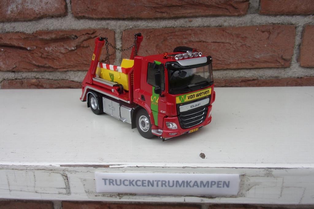 Tekno  Daf  CF  Portaal  wagen  van  van  Werven., Hobby en Vrije tijd, Ophalen of Verzenden, Nieuw, Bus of Vrachtwagen, Tekno