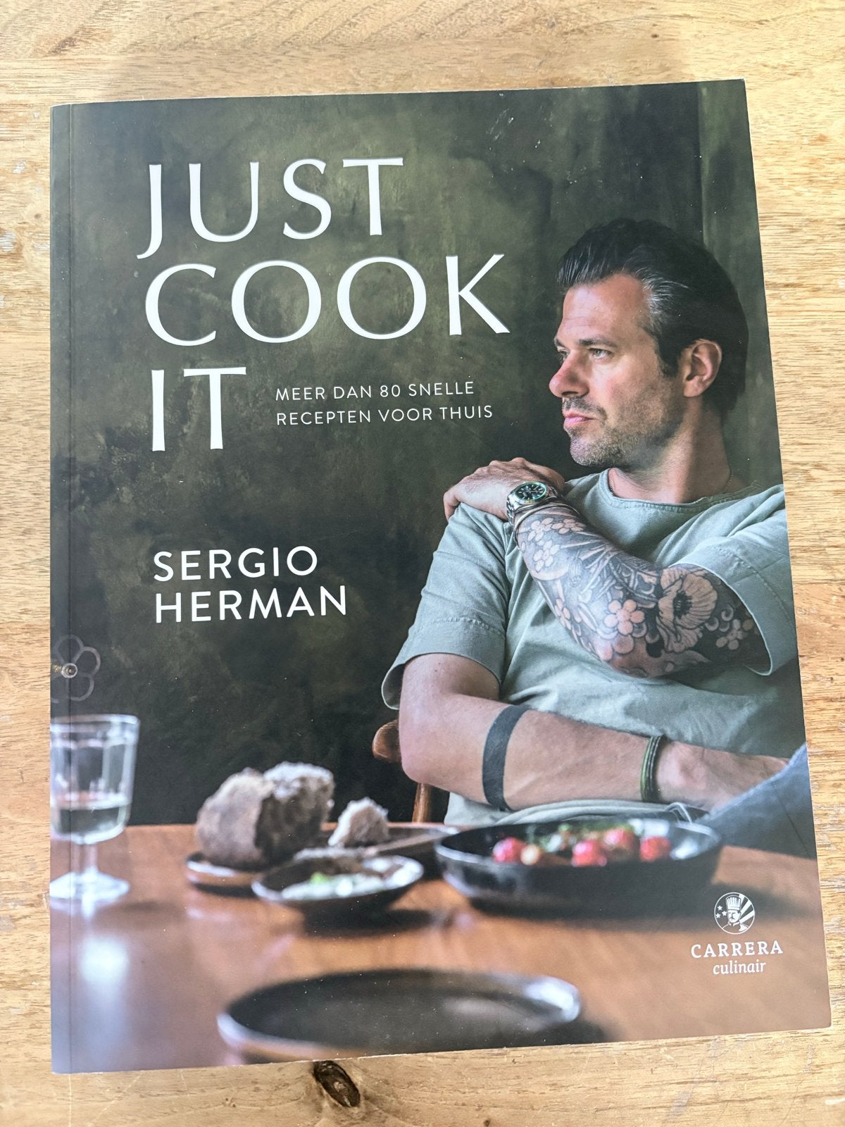 Just Cook It - Sergio Herman kookboek, Ophalen of Verzenden, Zo goed als nieuw