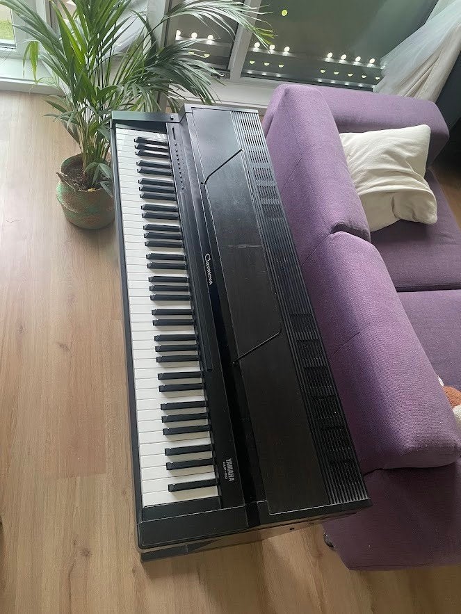 Clavico digitale piano, Muziek en Instrumenten, Piano's, Ophalen, Gebruikt, Zwart, Digitaal