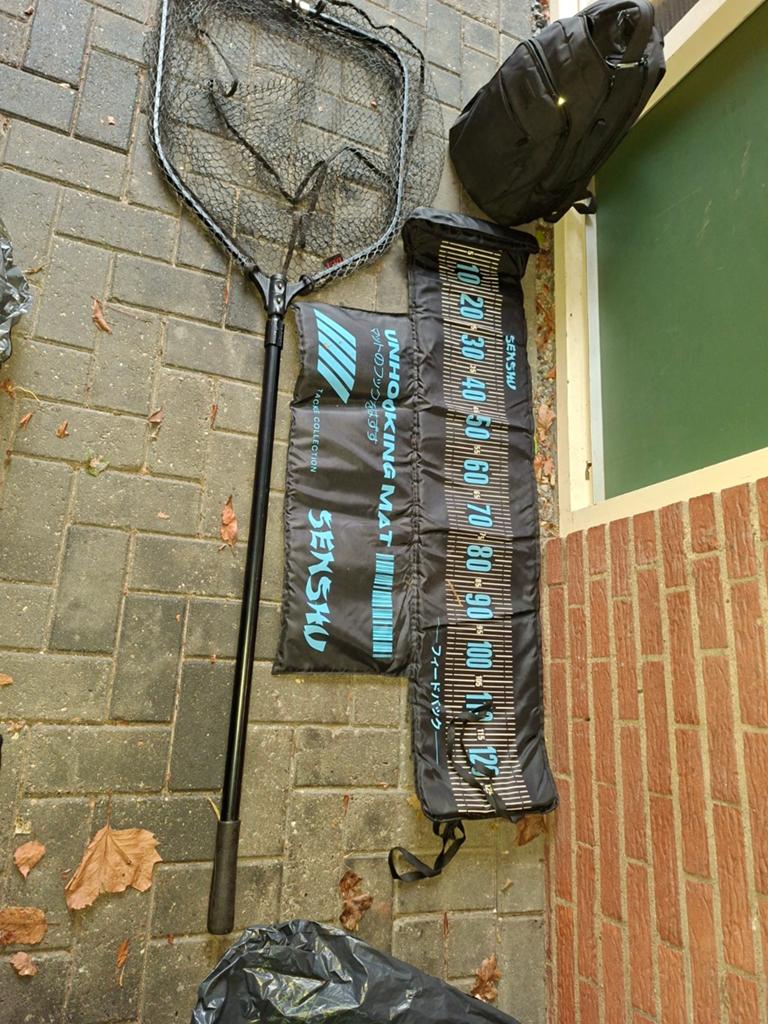 Complete Doodaas Set voor Snoek en Snoekbaars, Watersport en Boten, Ophalen, Gebruikt, Complete hengel
