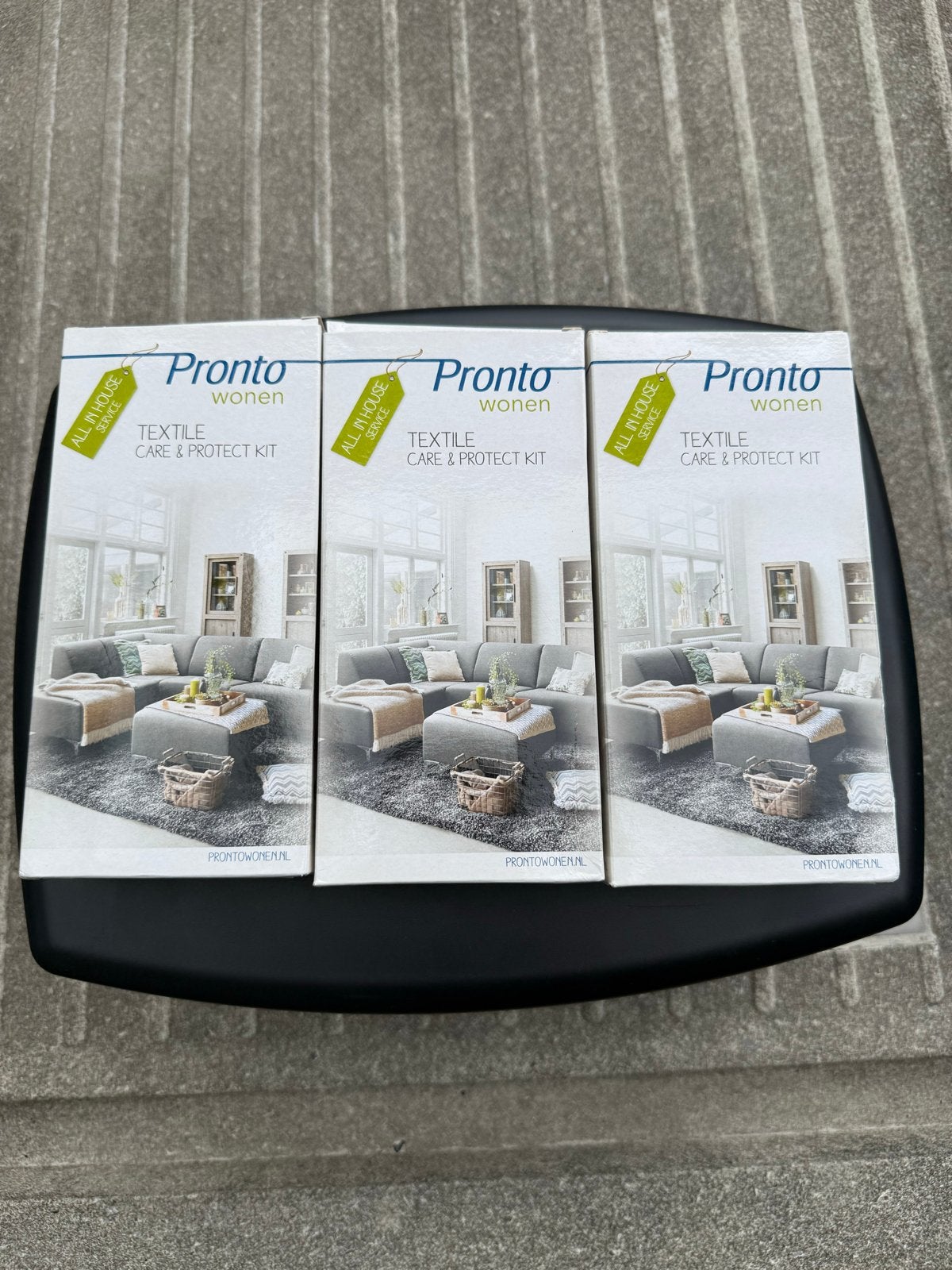 Wonen Textile Care & Protect Kit (3 stuks), Ophalen, Nieuw, Textiel