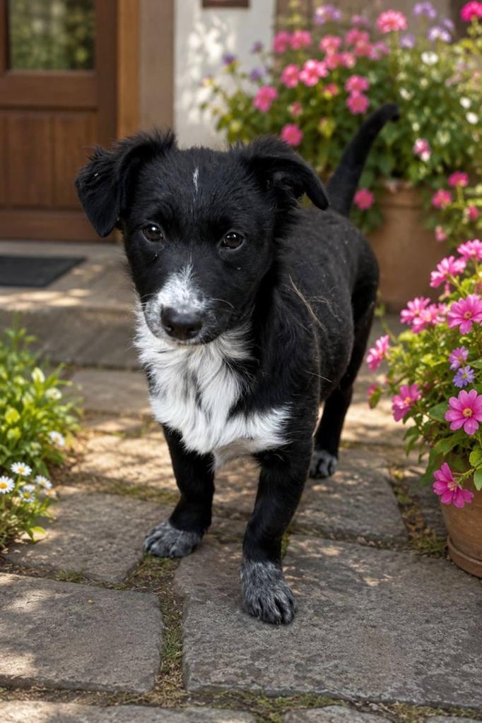 Hond, Dieren en Toebehoren, Honden | Niet-rashonden, Klein, Teef, Fokker | Hobbymatig, Eén hond, Nederland, 15 weken tot 1 jaar