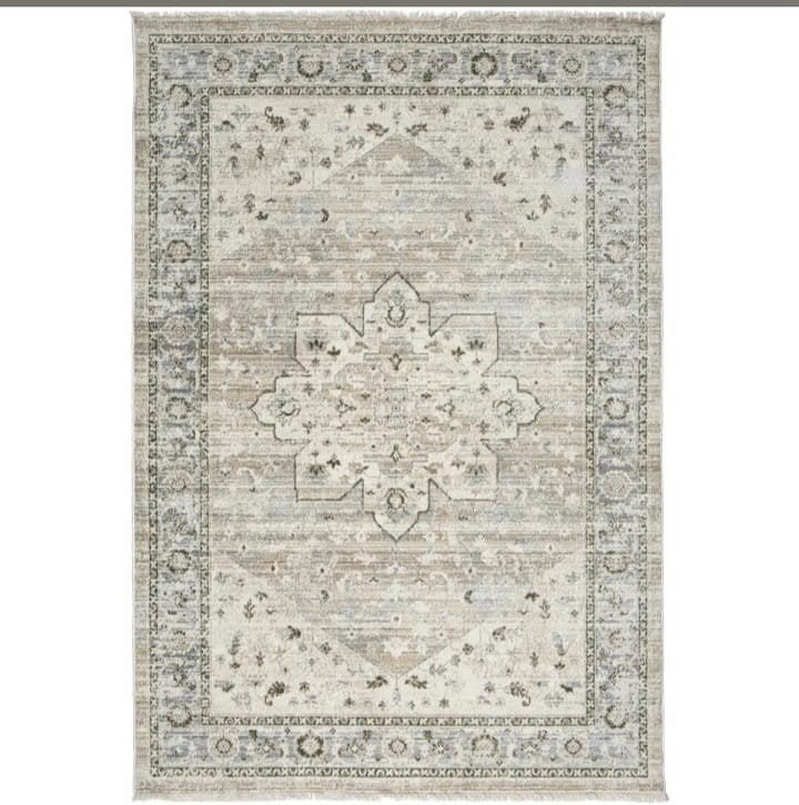 Vloerkleed Asena beige/zand 200x310 - Nieuw in verpakking, Beige, Ophalen of Verzenden, 200 cm of meer, Rechthoekig