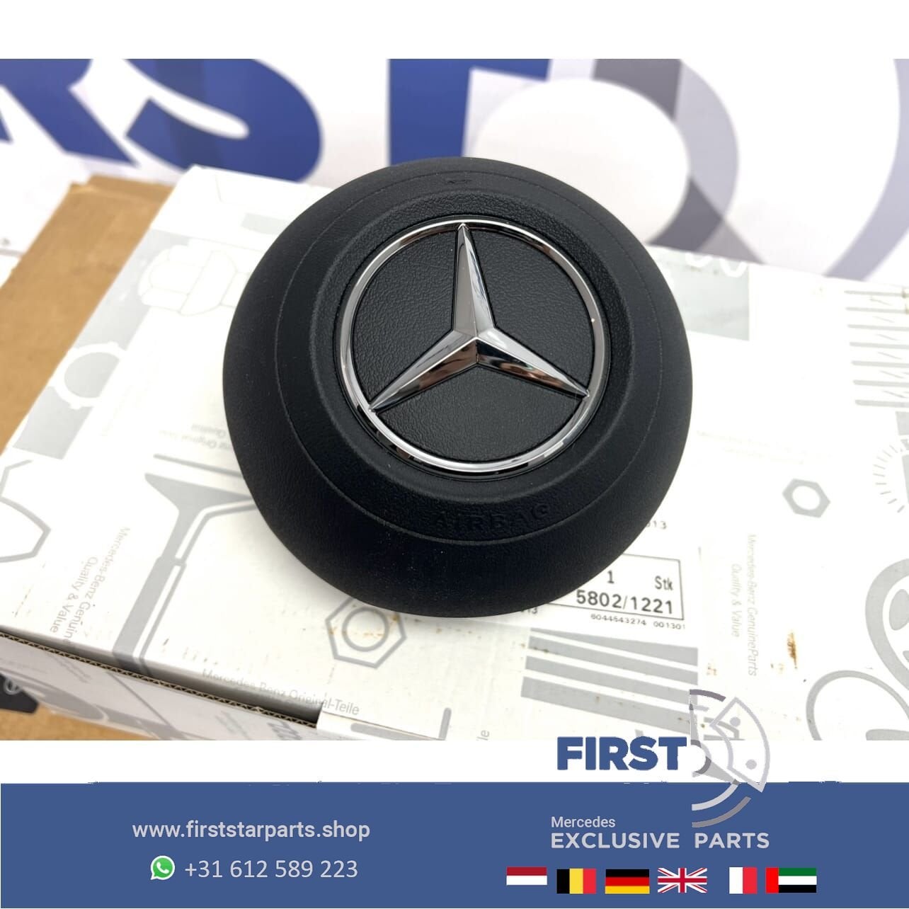 2023 AMG STUURAIRBAG A45 CLA45 GLA45 C63 E63 G63 GLC43 GLC63, Gebruikt, -, Ophalen of Verzenden, -