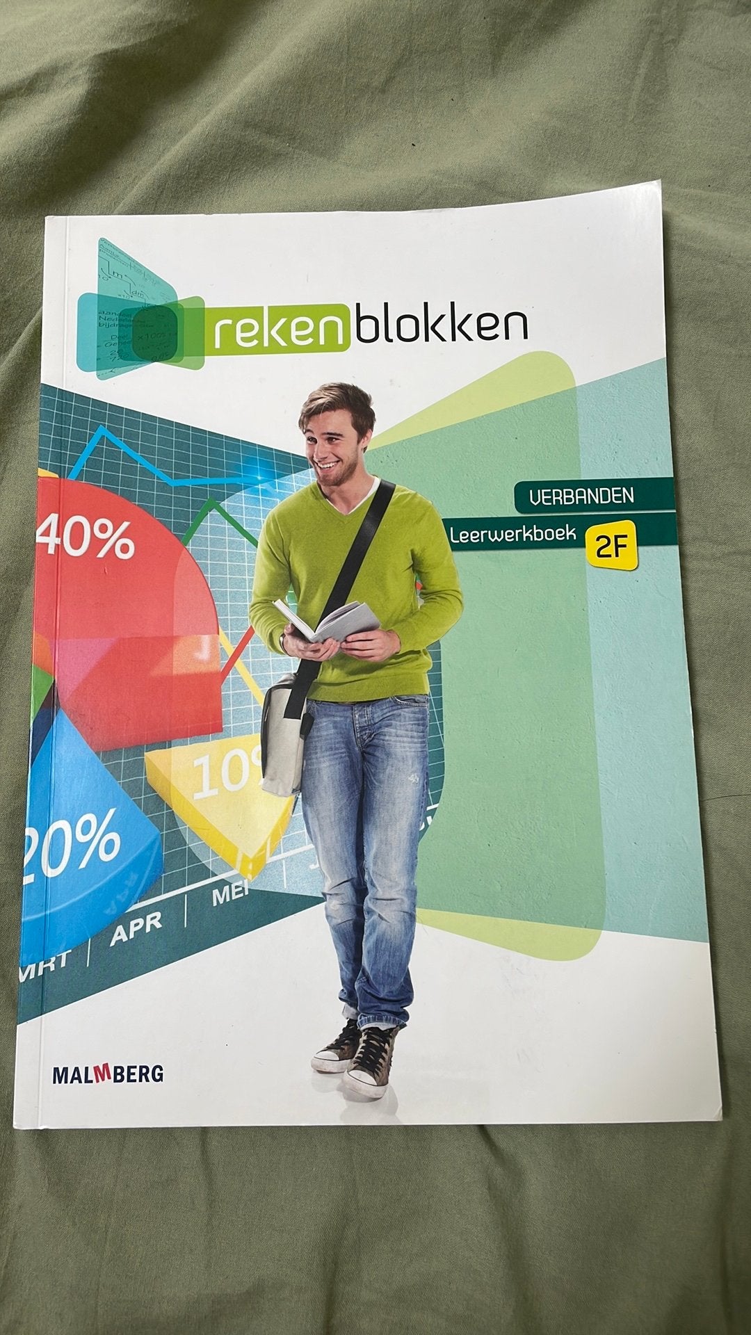 Rekenblokken verbanden leerwerkboek 2F, Ophalen of Verzenden, Zo goed als nieuw, Overige niveaus, Nederlands