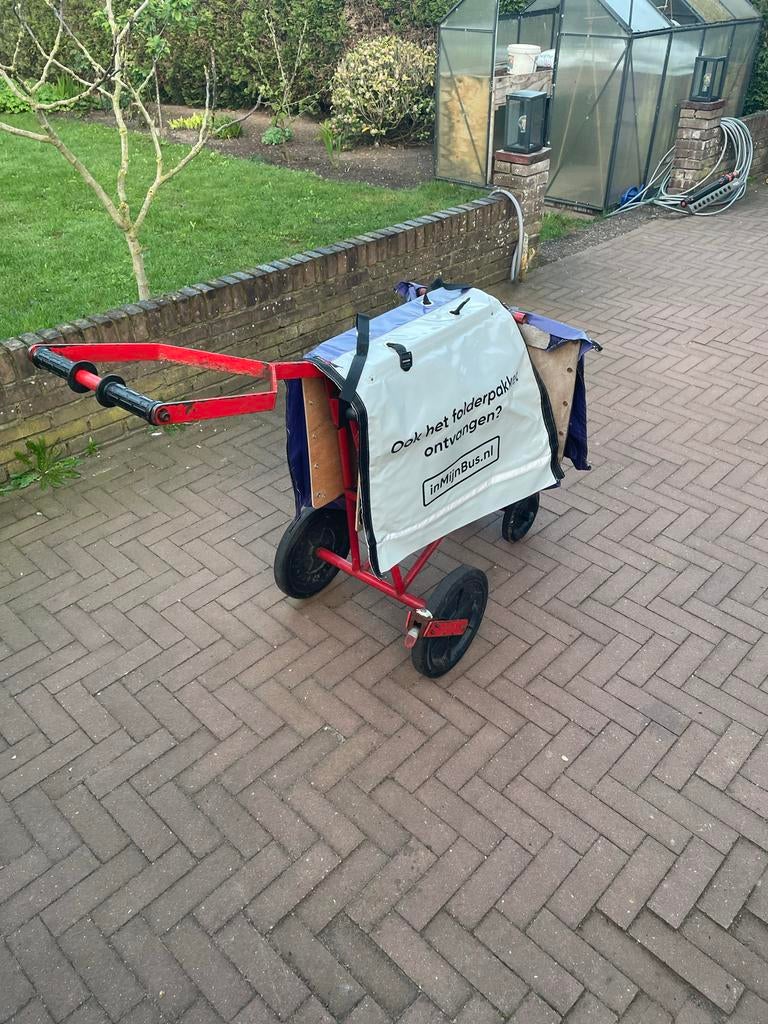 Folder kar, Caravans en Kamperen, Bolderkarren, Ophalen, Gebruikt