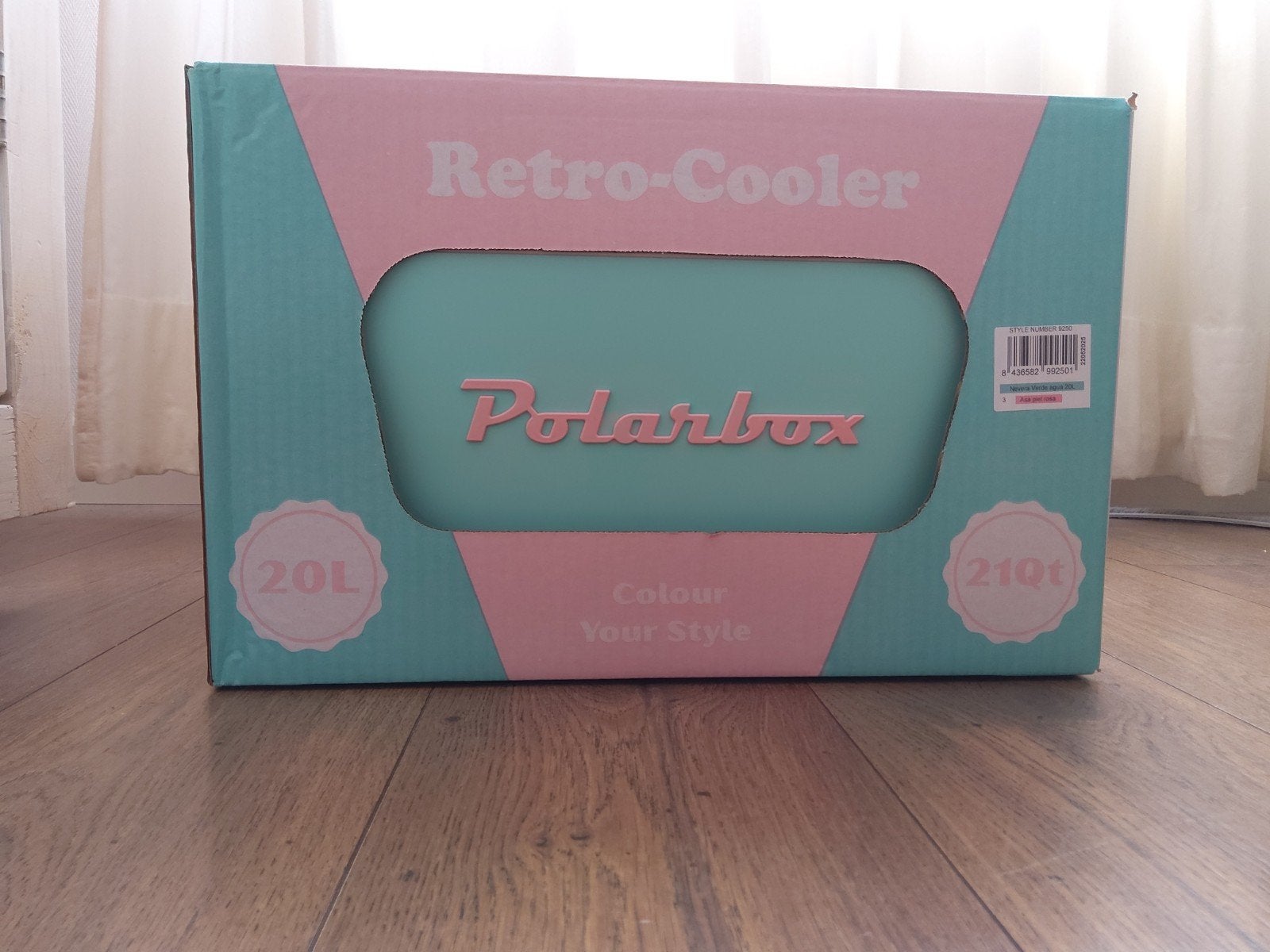 Polarbox Retro-Koelbox 20L - Nieuw in doos, Caravans en Kamperen, Koelboxen, Ophalen of Verzenden, Nieuw, Koelbox, Koelelement