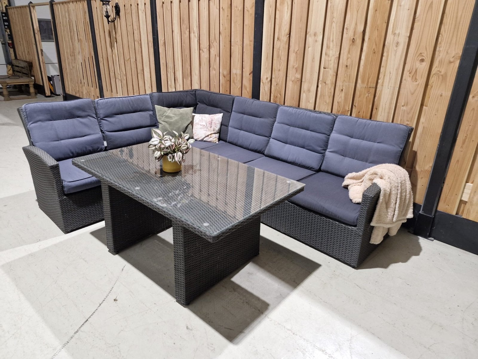 Hartman dining loungeset - perfecte staat, Ophalen, ., Bank, Meer dan 8 zitplaatsen