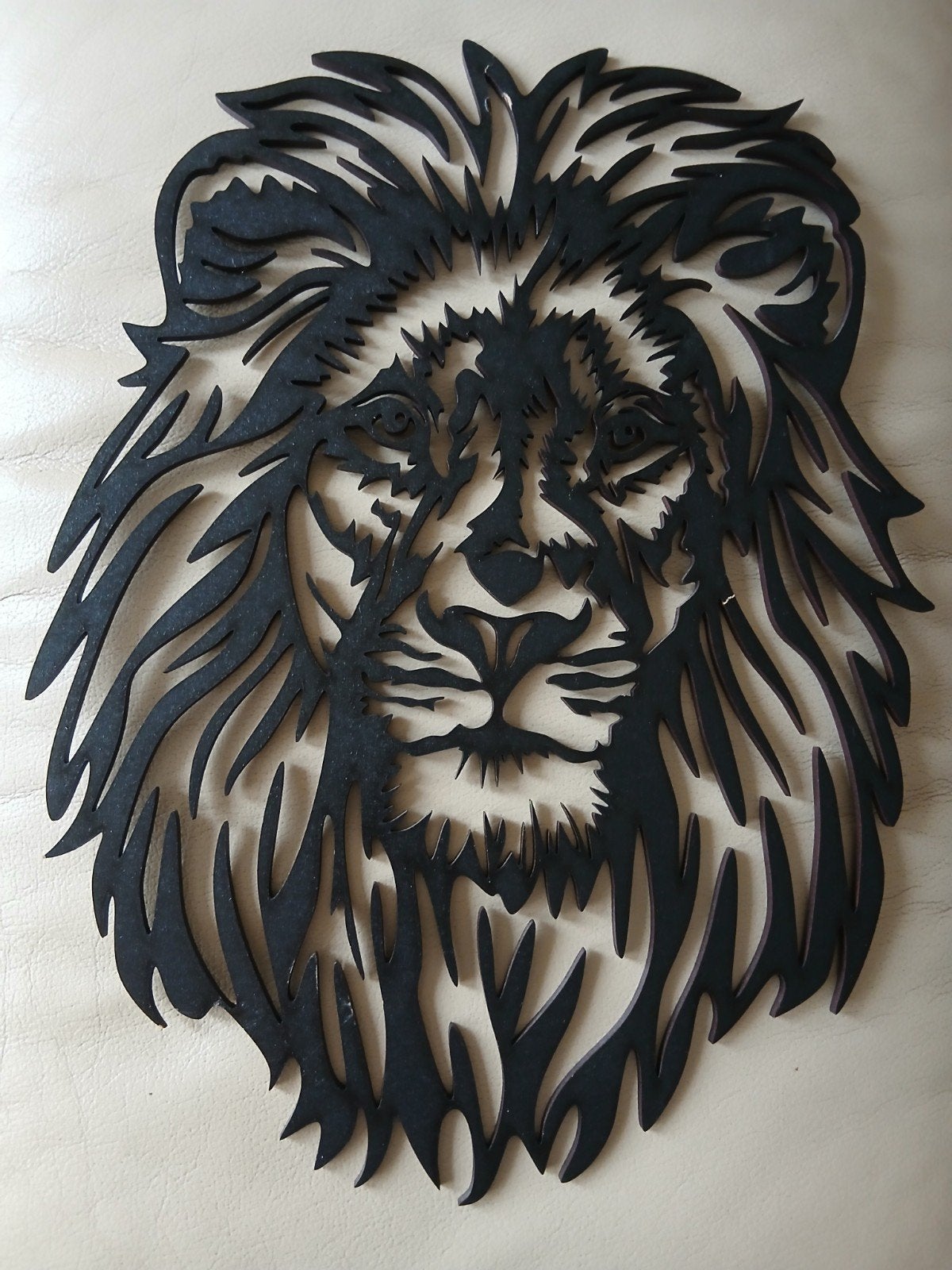 Wanddecoratie  (Rubber), Ophalen of Verzenden, Zo goed als nieuw, Zwart
