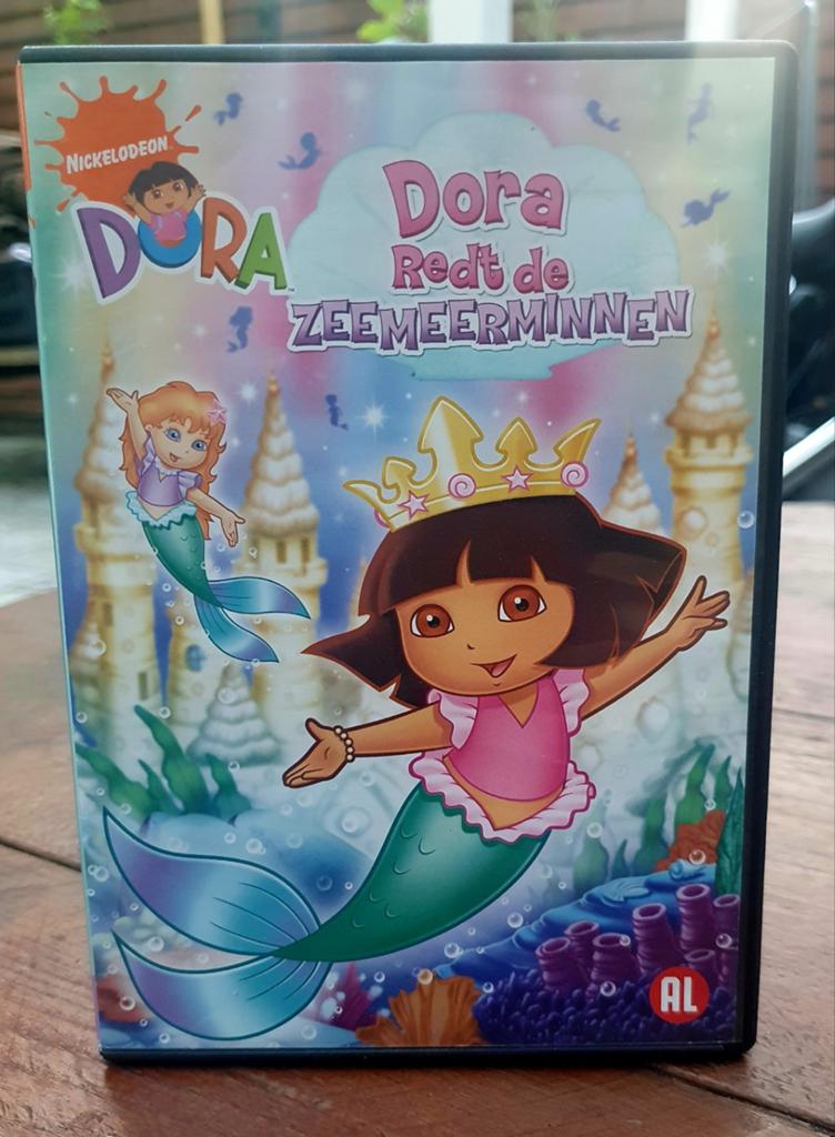 Dora Redt de Zeemeerminnen DVD - Nickelodeon, Alle leeftijden, Ophalen of Verzenden, Gebruikt, Avontuur