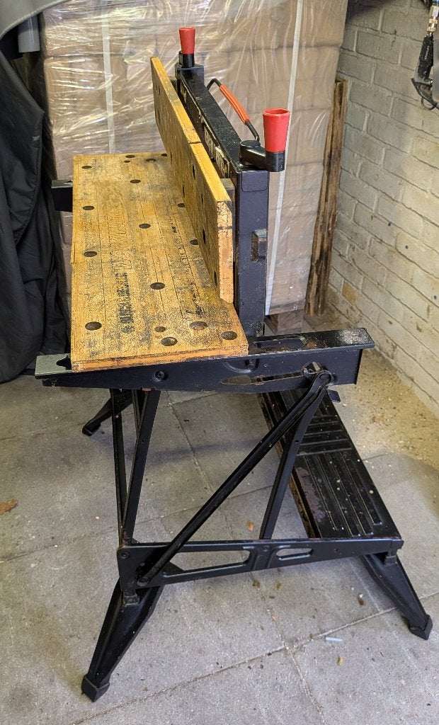 Black & Decker Workmate opvouwbare werkbank, Ophalen, Gebruikt, Minder dan 70 cm, Bankschroef