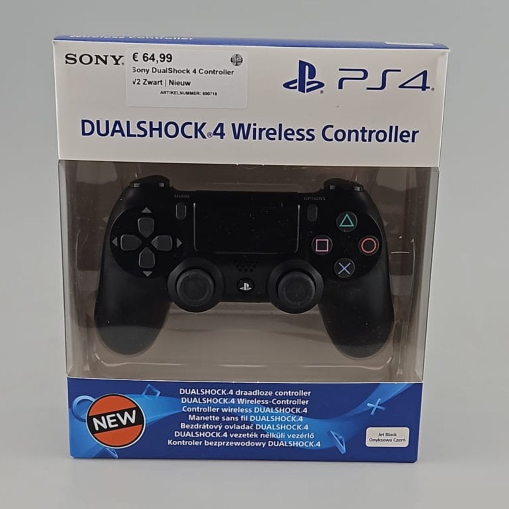 Sony DualShock 4 Controller V2 Zwart | Nieuw, Sony, Nieuw, Support@sony.com, 1-7-1 Konan, Minato-ku
Tokyo 108-0075
Japan