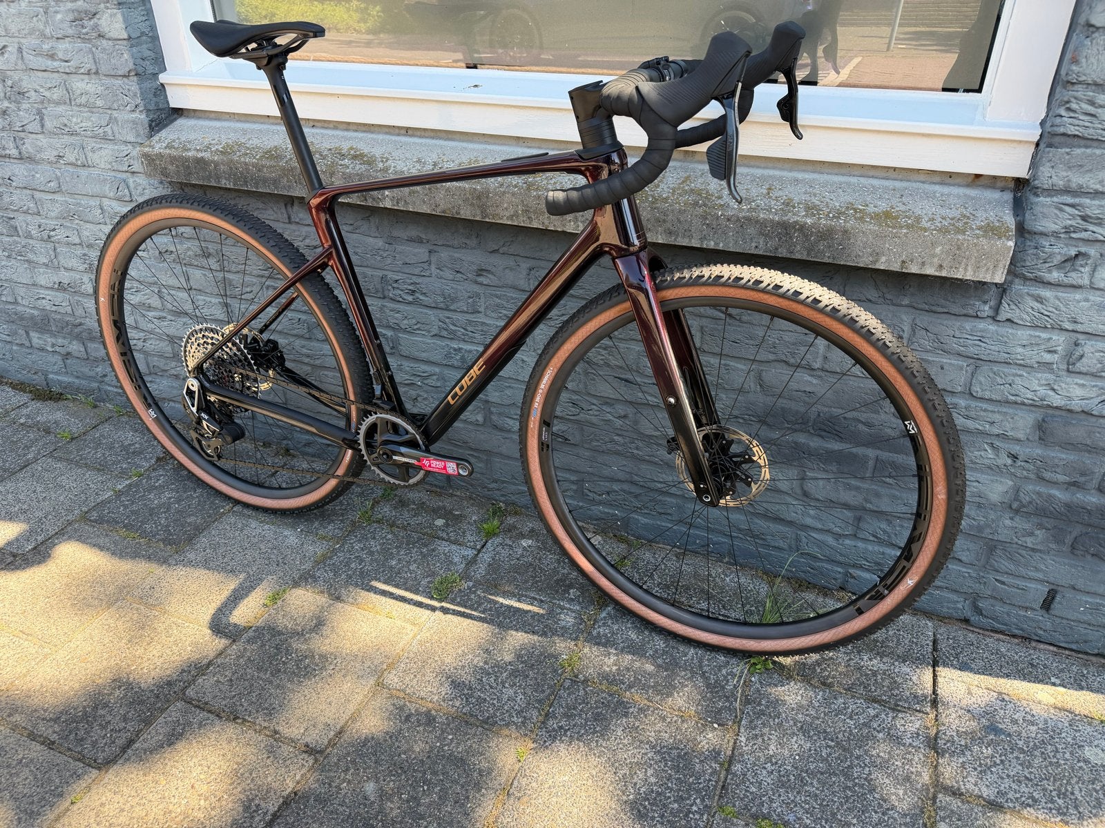 Cube Nuroad C:62 SLX Gravelbike - Carbon, SRAM Force eTap AX, Carbon, 10 tot 15 versnellingen, Heren, Nieuw