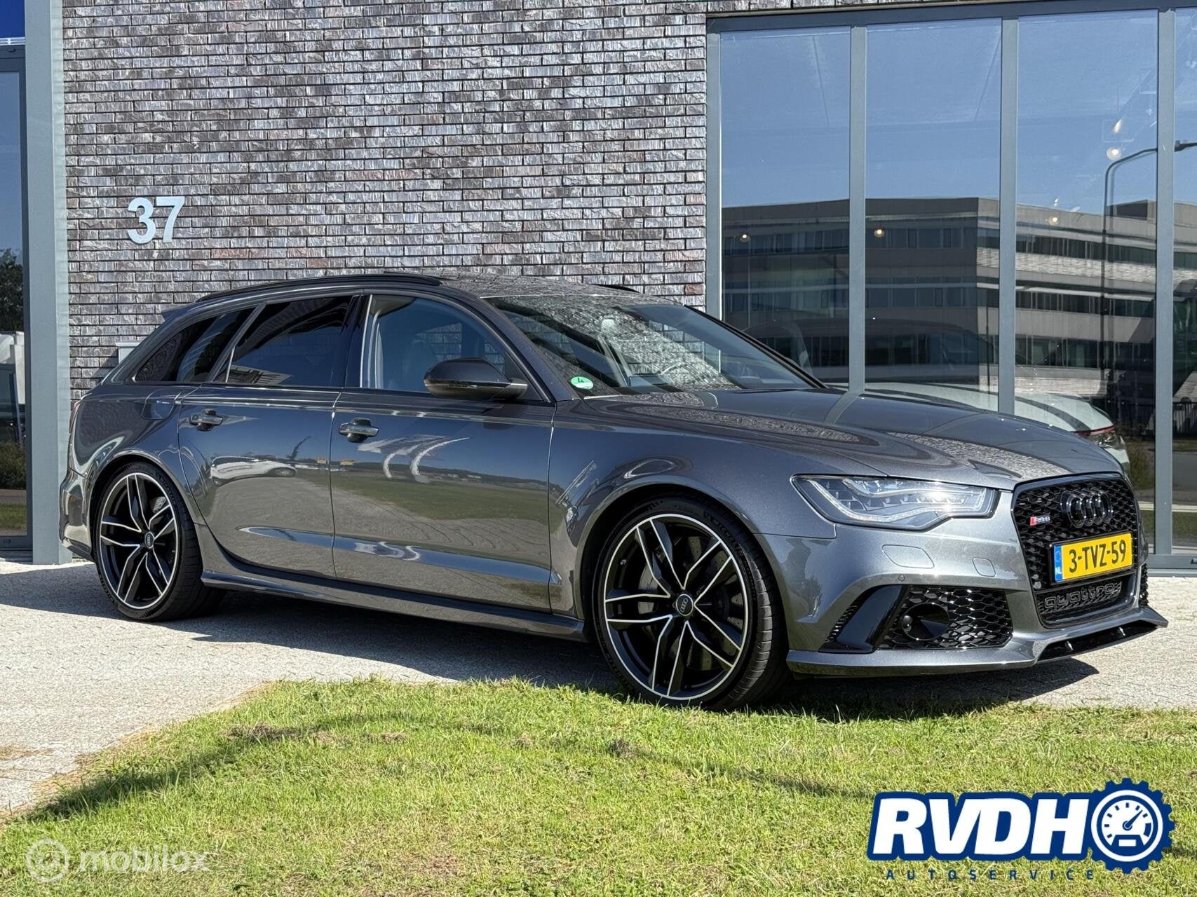 Audi RS 6 Avant 4.0 TFSI quattro |Keramisch|Pano|Carbon|HUD, Auto's, Automaat, Euro 5, Gebruikt, RS6