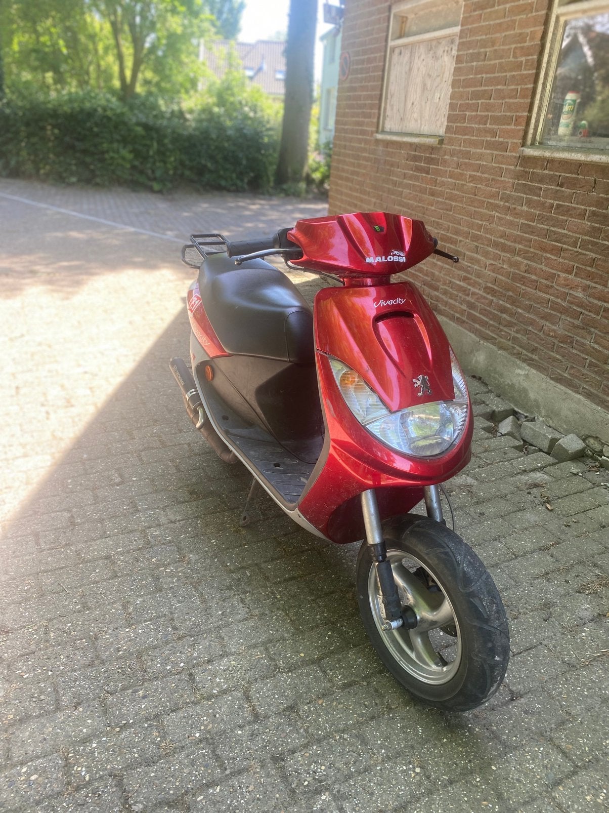 Peugeot vivacity 70cc blauwkenteken met WOK, Ophalen, Tweetakt, Gebruikt, 50 cc