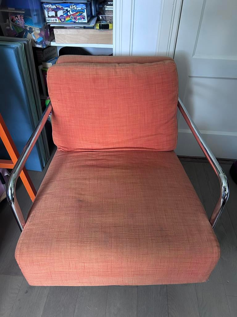 Gratis af te halen, stevige stoel, Huis en Inrichting, Fauteuils, Ophalen, Zo goed als nieuw, 75 tot 100 cm, 50 tot 75 cm