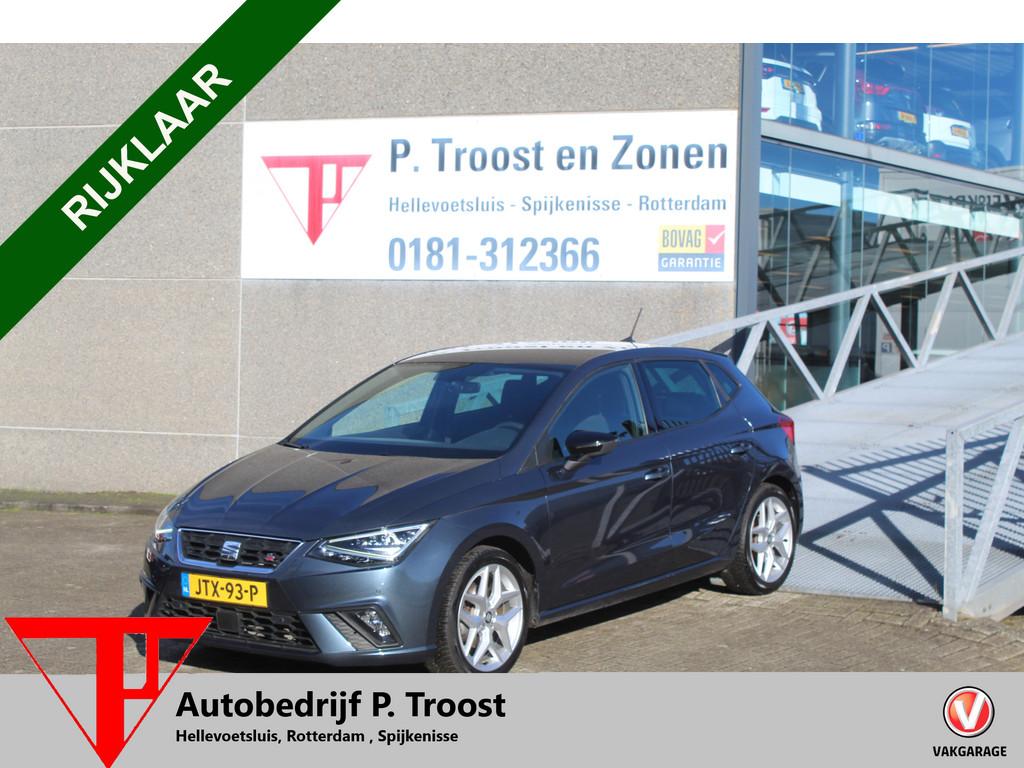 SEAT Ibiza 1.0 TSI FR Apple carplay/Stoelverwarming/Climate, 12 maanden, Stof, Gebruikt, Ibiza