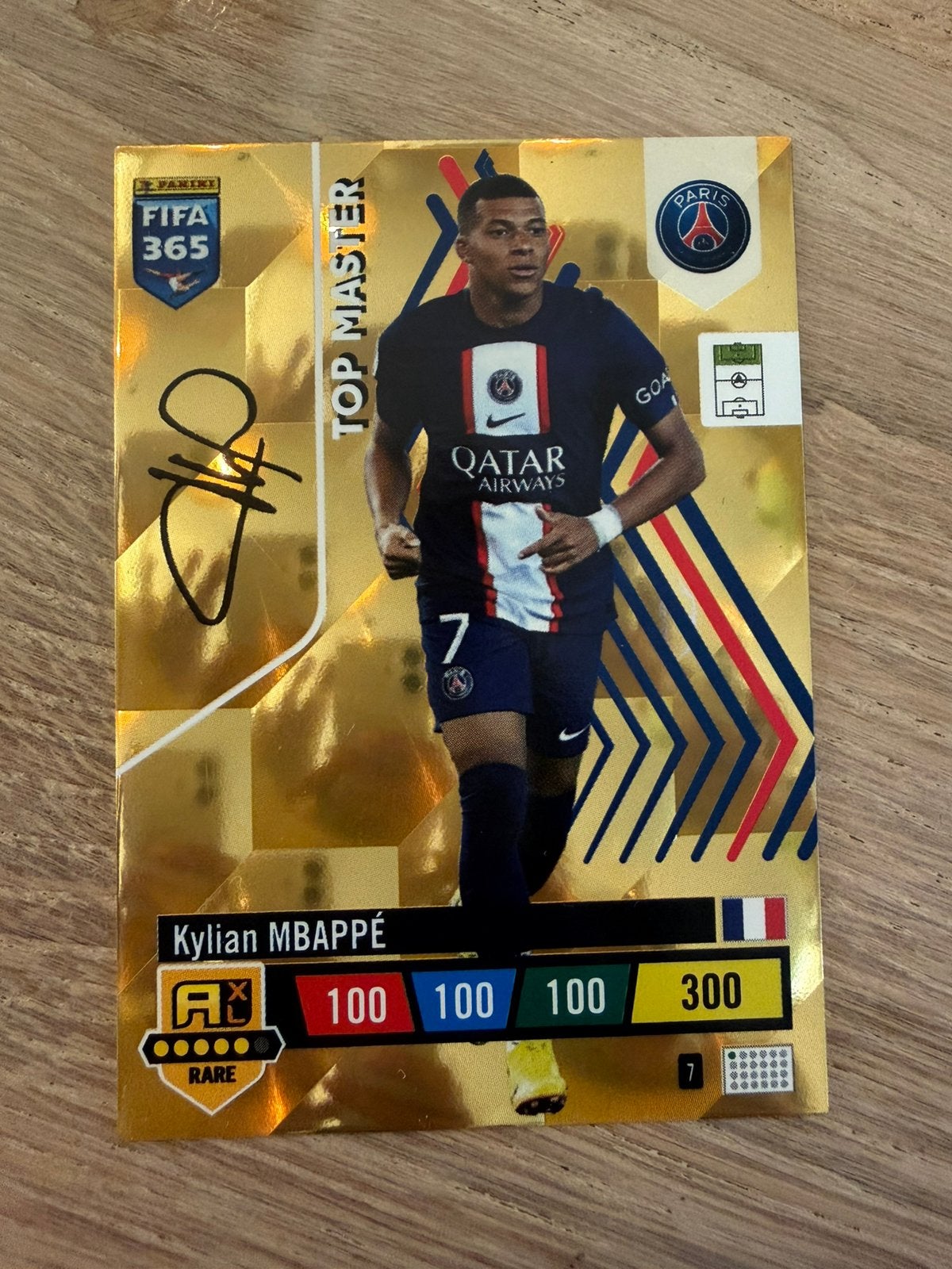 Kylian Mbappé Panini FIFA 365 Adrenalyn XL 2023, Hobby en Vrije tijd, Stickers en Plaatjes, Ophalen of Verzenden, Zo goed als nieuw