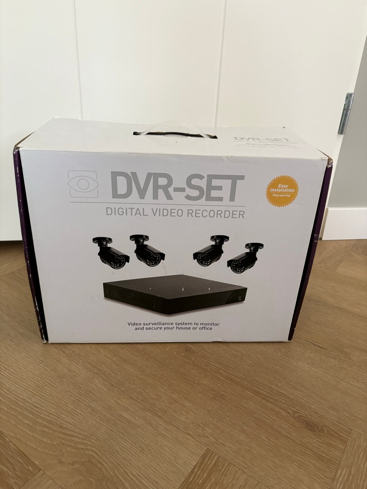 DVR-SET Digitale Video Recorder met 4 camera's, Ophalen of Verzenden, Nieuw, Buitencamera