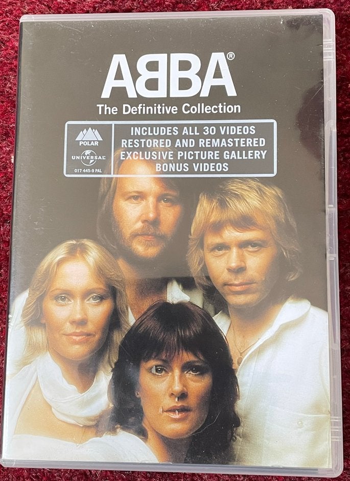 ABBA: The Definitive Collection DVD - Muziekvideo's, Alle leeftijden, Engels, Ophalen of Verzenden, Zo goed als nieuw