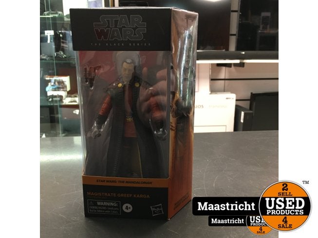 Star Wars The 6” Black Series #24 Magistrate Greef Karga, Flex Ltd., Gebruikt, https://flex.com/contact-us, Nobelstraat 10, 5807 GA Oostrum
