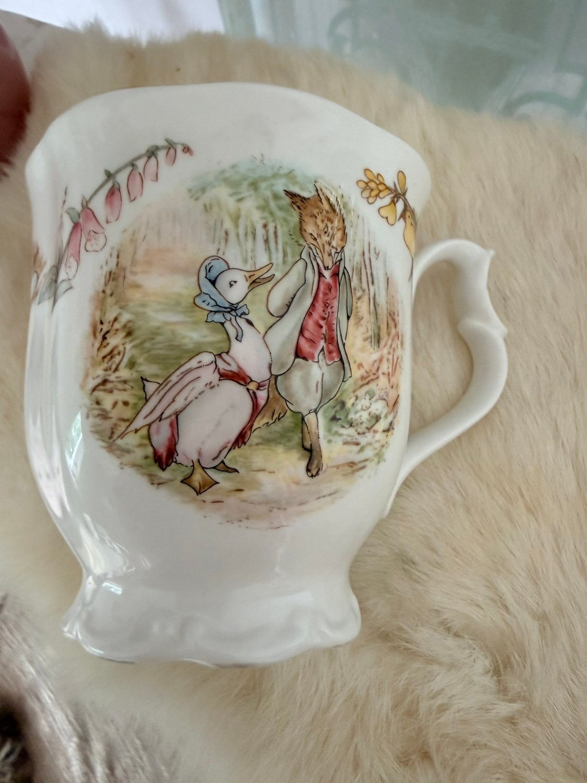 Royal Albert Beatrix Potter Jemima Duck mok 1986 izgst, Ophalen