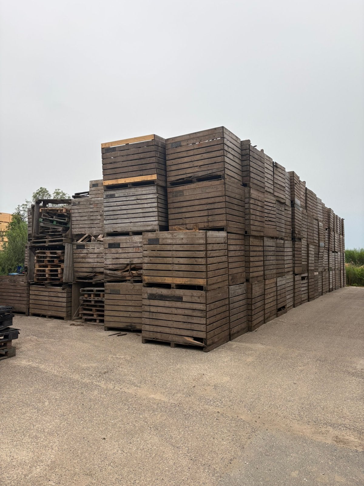 Kachel hout volle kisten, Minder dan 3 m³, Ophalen