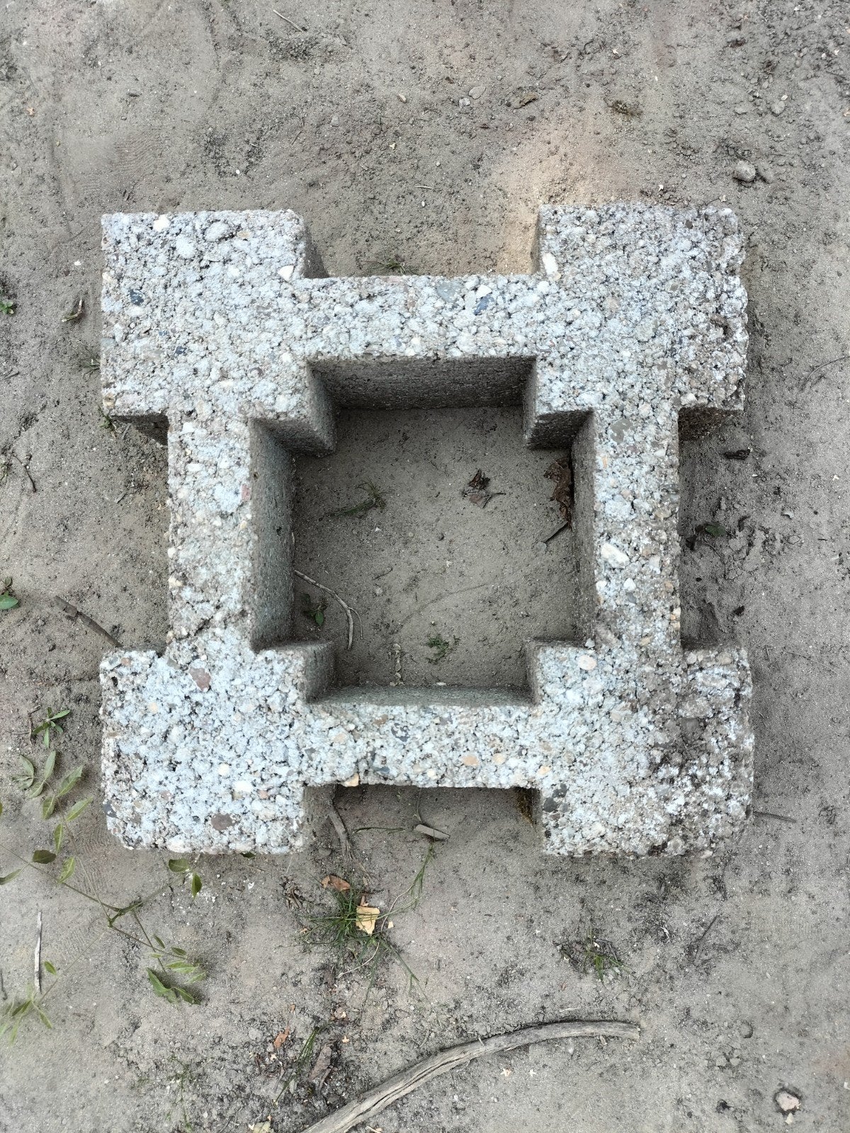 Patio blokken / betonblokken grijs - gratis, Tuin en Terras, Tegels en Klinkers, Ophalen, Beton, Minder dan 5 m², Overige typen