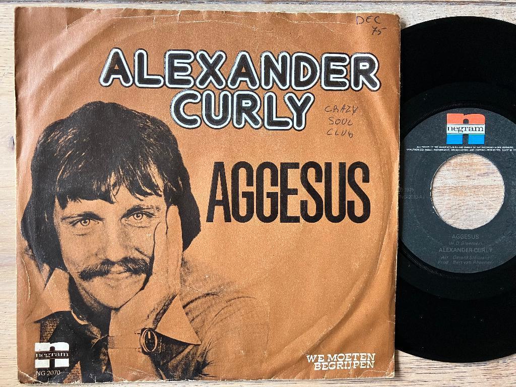 Alezander Curly, Gebruikt, 7 inch, Single, Ophalen of Verzenden