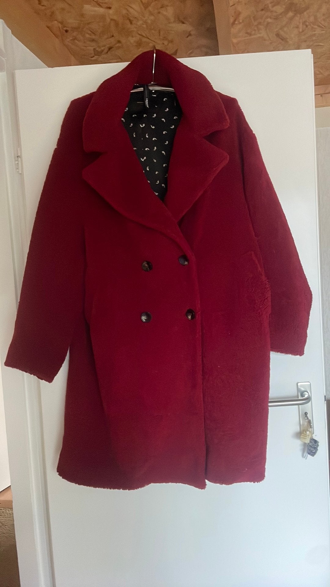 10days winterjas maat 4 met bijpassende sjaal!, Ophalen of Verzenden, Zo goed als nieuw, Maat 46/48 (XL) of groter, Rood