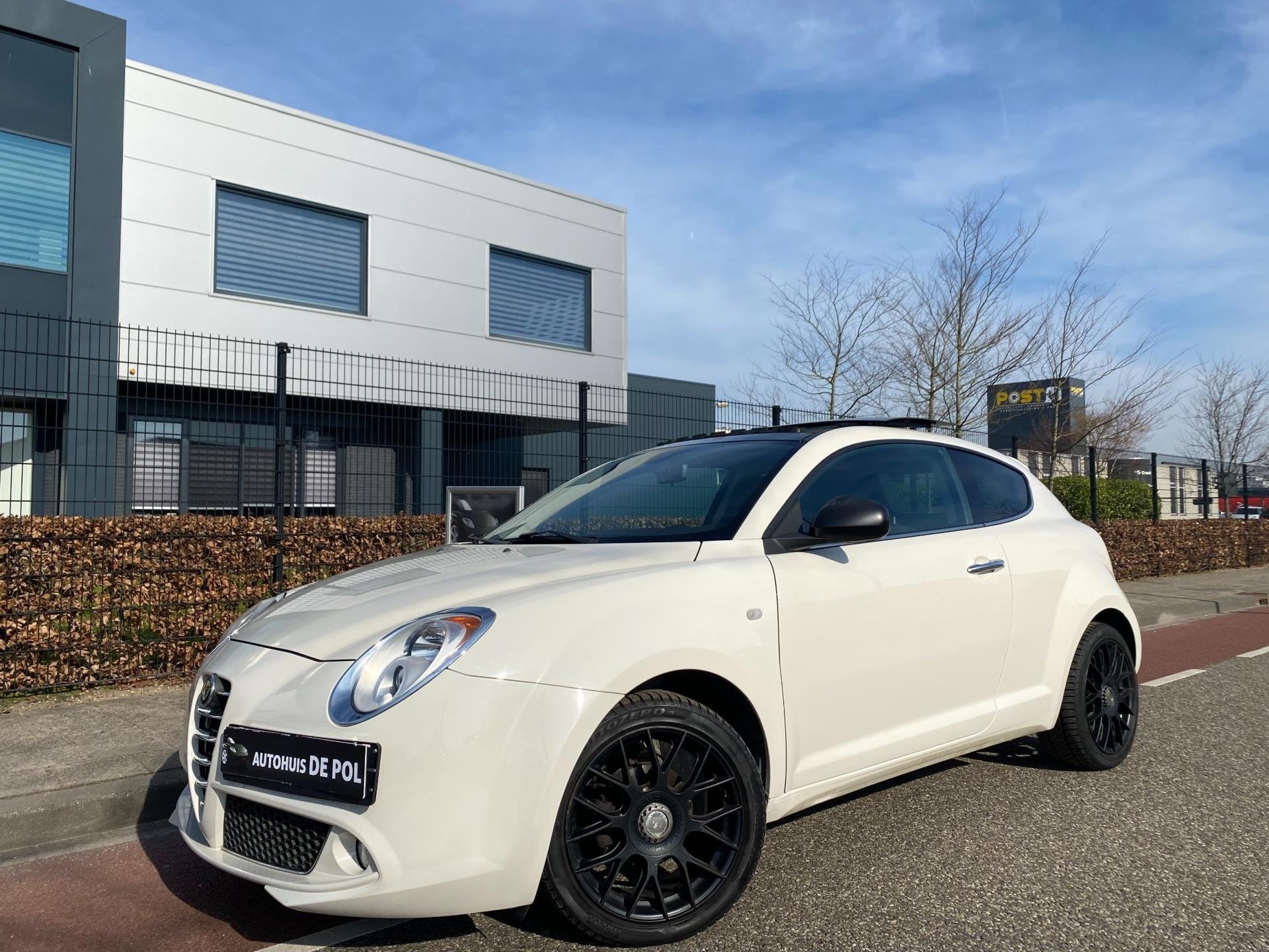 Alfa Romeo MiTo 1.4 Impression Cruise control Panoramadak cl, Auto's, Alfa Romeo, Voorwielaandrijving, Stof, Gebruikt, Zwart