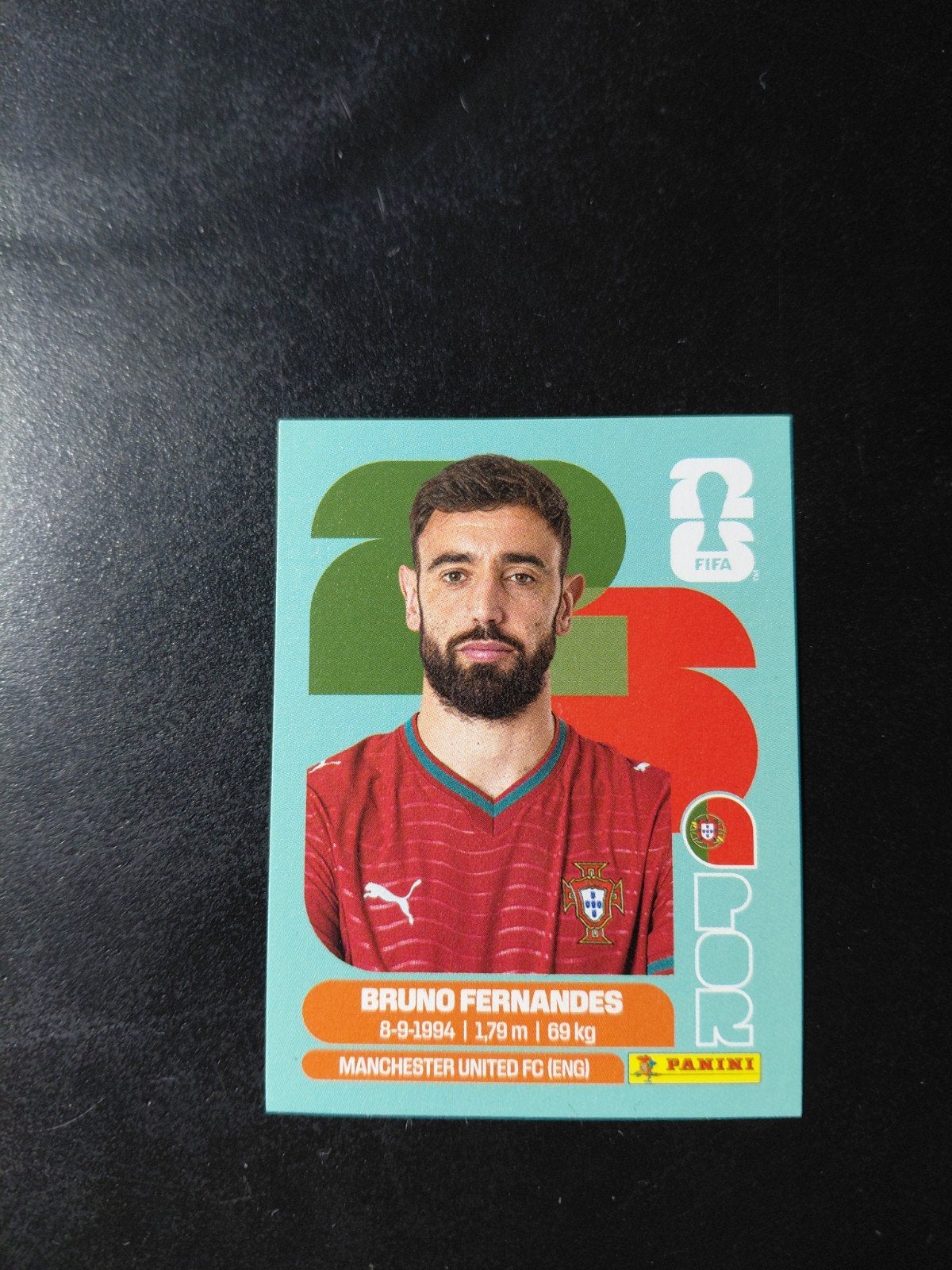 Bruno fernandes (portugal) panini wk 2026, Verzenden, Nieuw, Buitenlandse clubs, Poster, Plaatje of Sticker