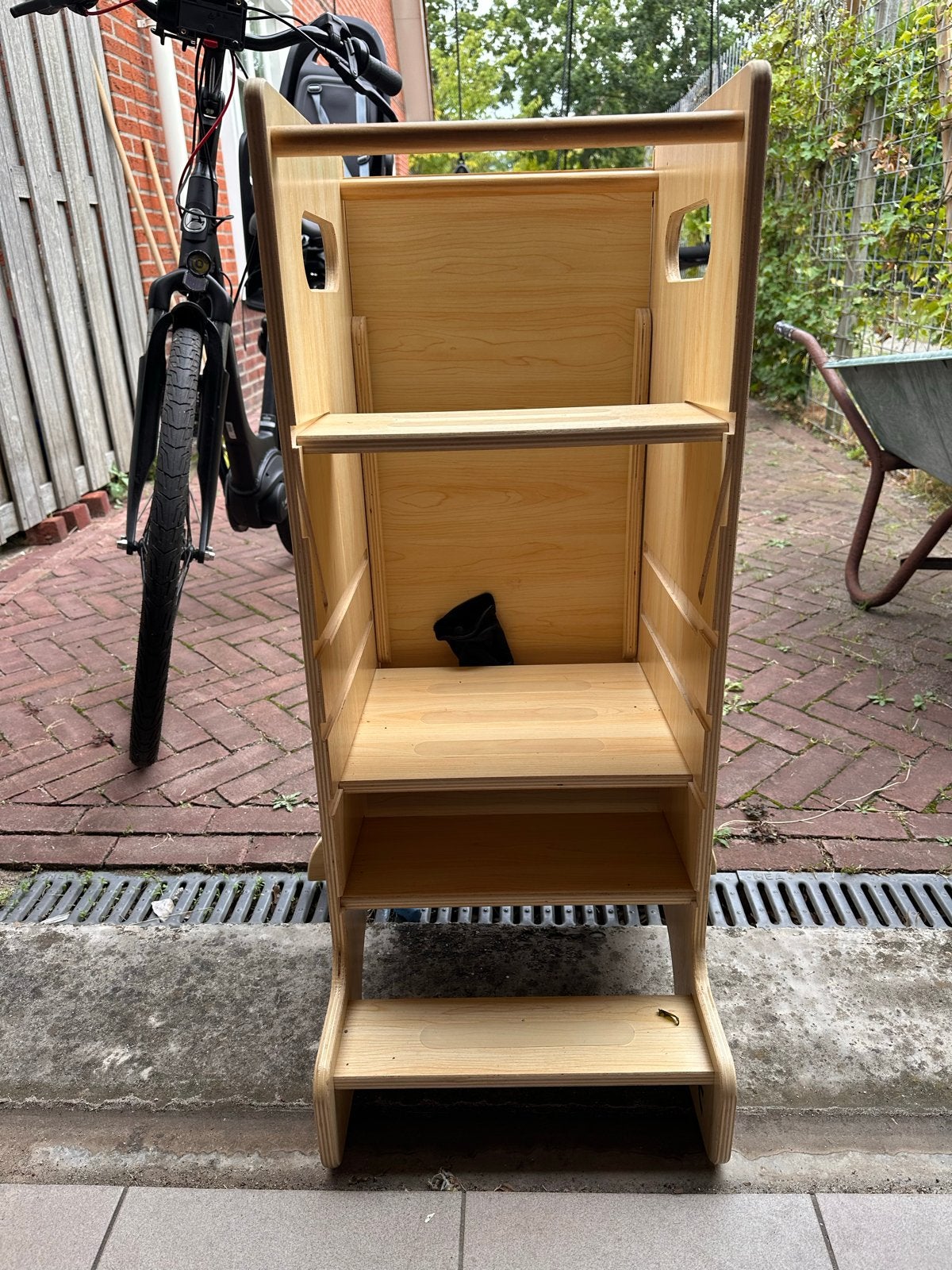 Olvy Leaning Tower 4-in-1 Montessori Leerstoel, Ophalen of Verzenden, Zo goed als nieuw, Bouwen
