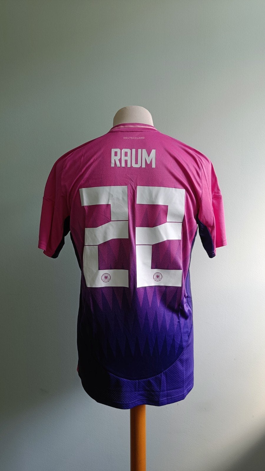 Adidas Duitsland 2024 uitshirt L Raum #22, Ophalen of Verzenden