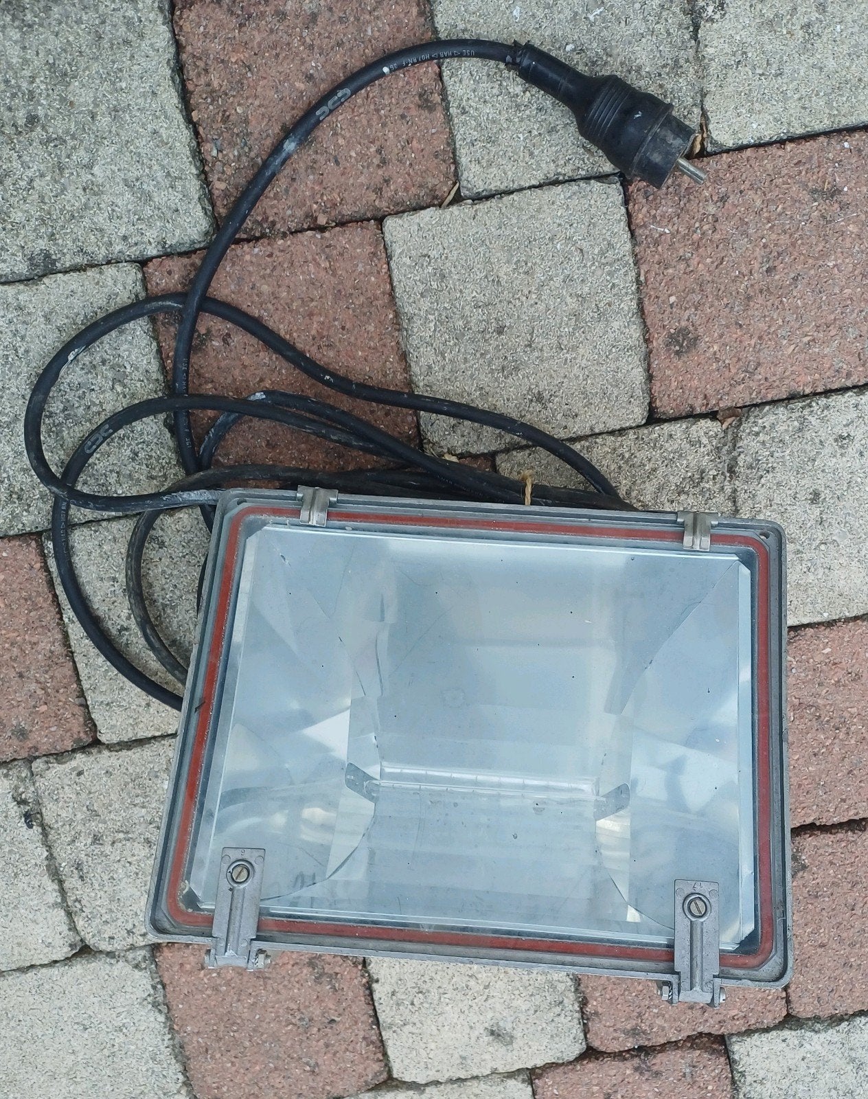Philips Bouwlamp 1000W - Aluminium Behuizing, Ophalen of Verzenden, Gebruikt, 500 watt of meer, Lamp met armatuur