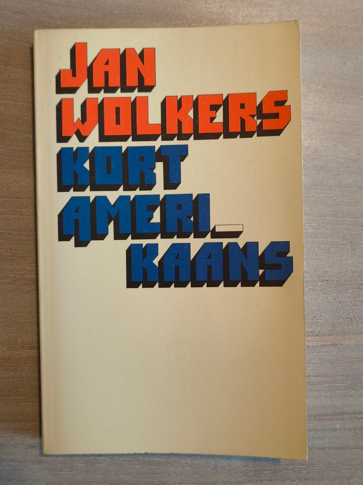 Jan Wolkers - Kort Amerikaans, Boeken, Ophalen of Verzenden, Gelezen, Jan Wolkers, Nederland