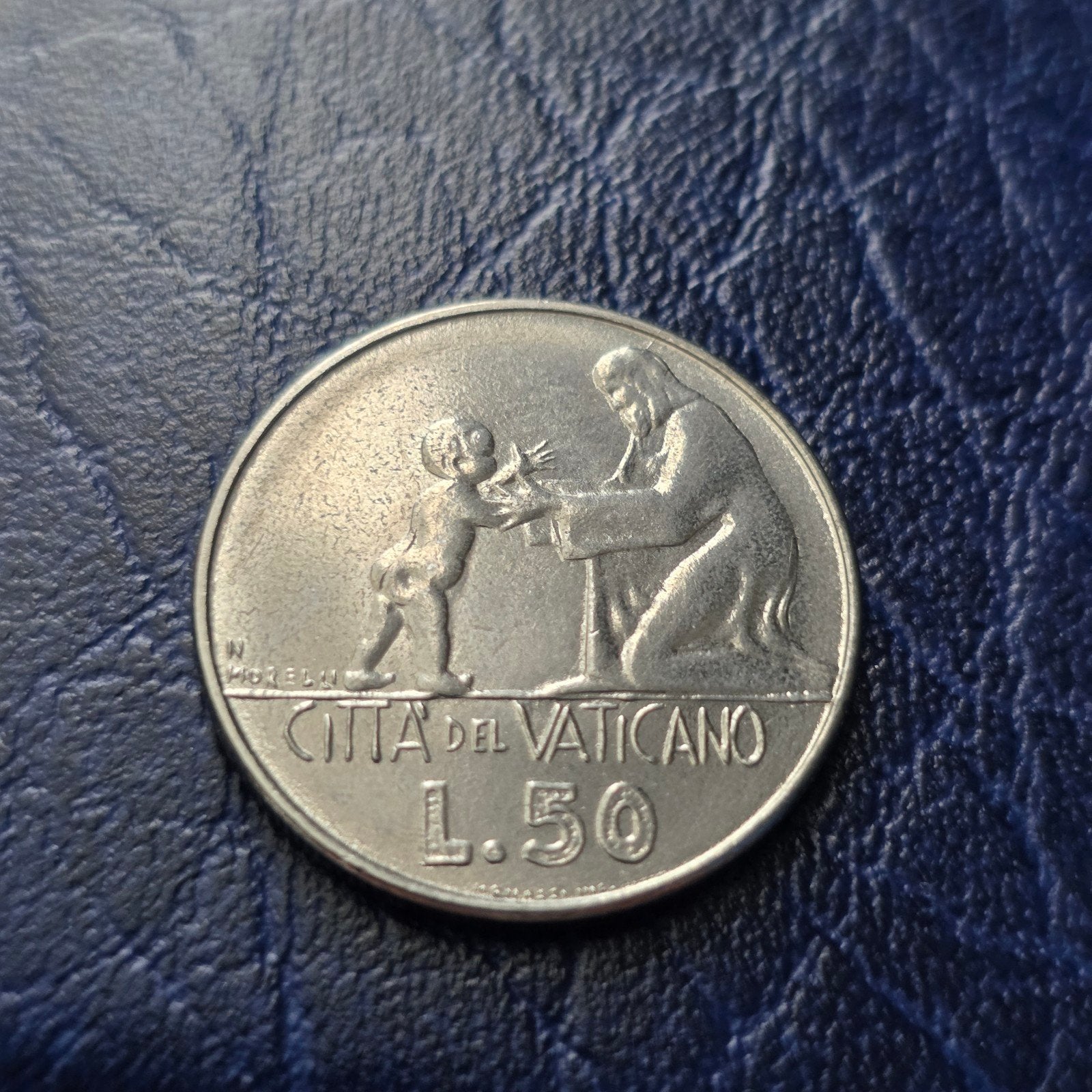 50 lire 1978 Vaticaan munt, Postzegels en Munten, Ophalen of Verzenden