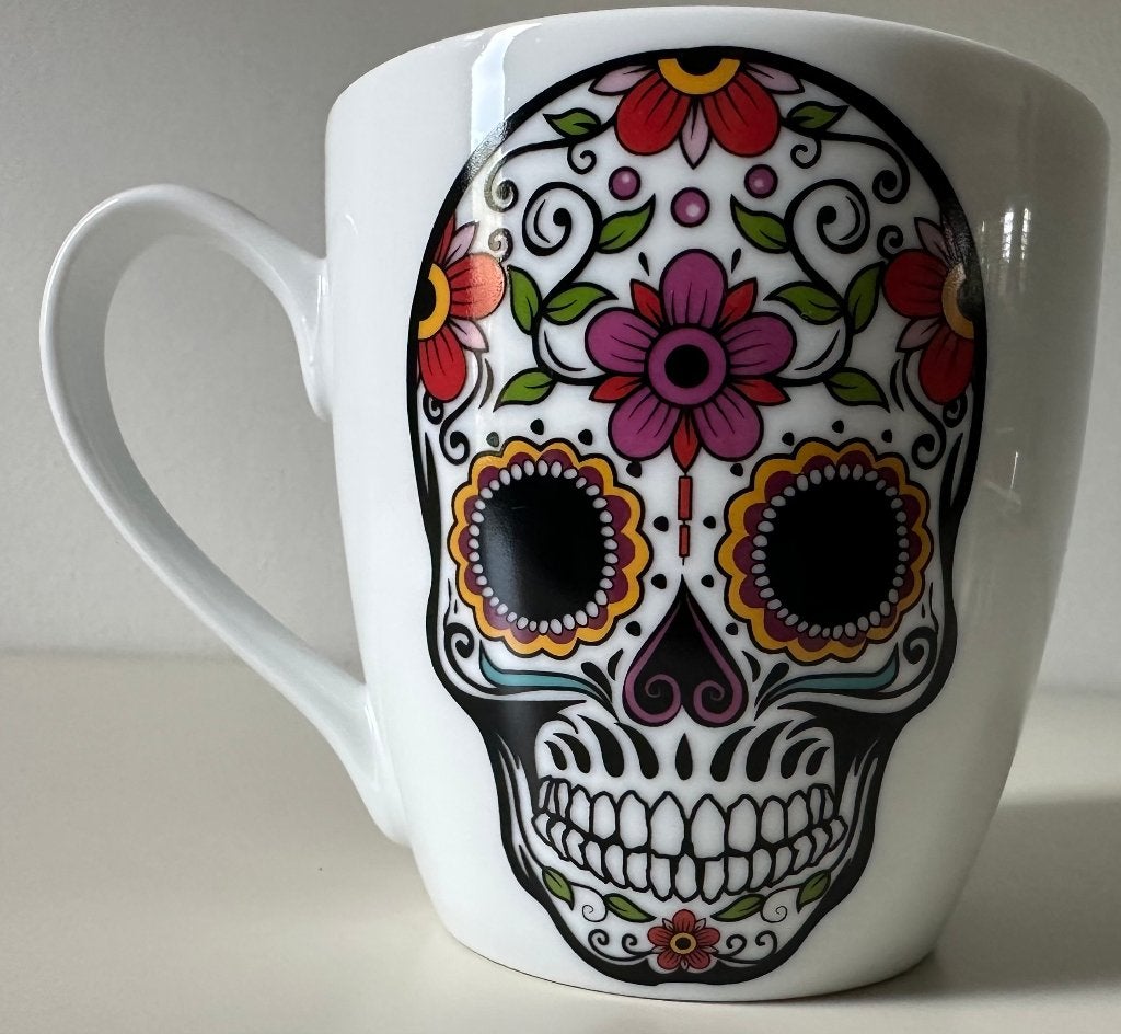 DIA DE LOS MUERTOS - DAG VAN DE DODEN - MOK - 11 CM HOOG, Ophalen of Verzenden
