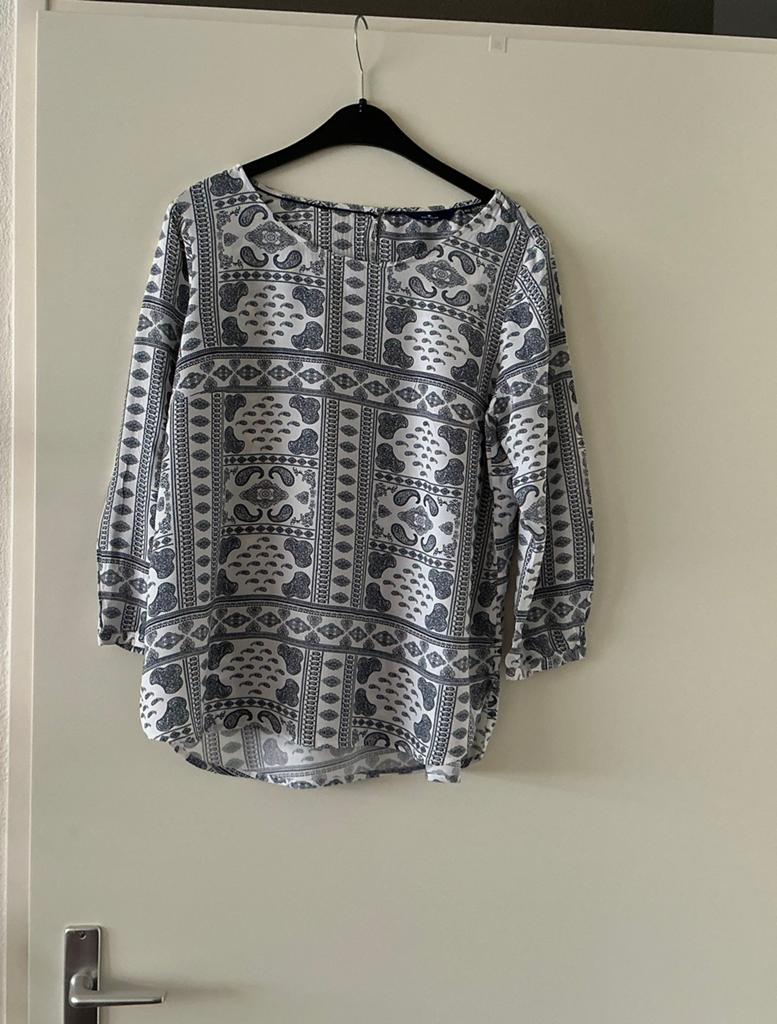 Tom Tailor Blouse, Kleding | Dames, Ophalen of Verzenden, Zo goed als nieuw, Maat 38/40 (M), Wit