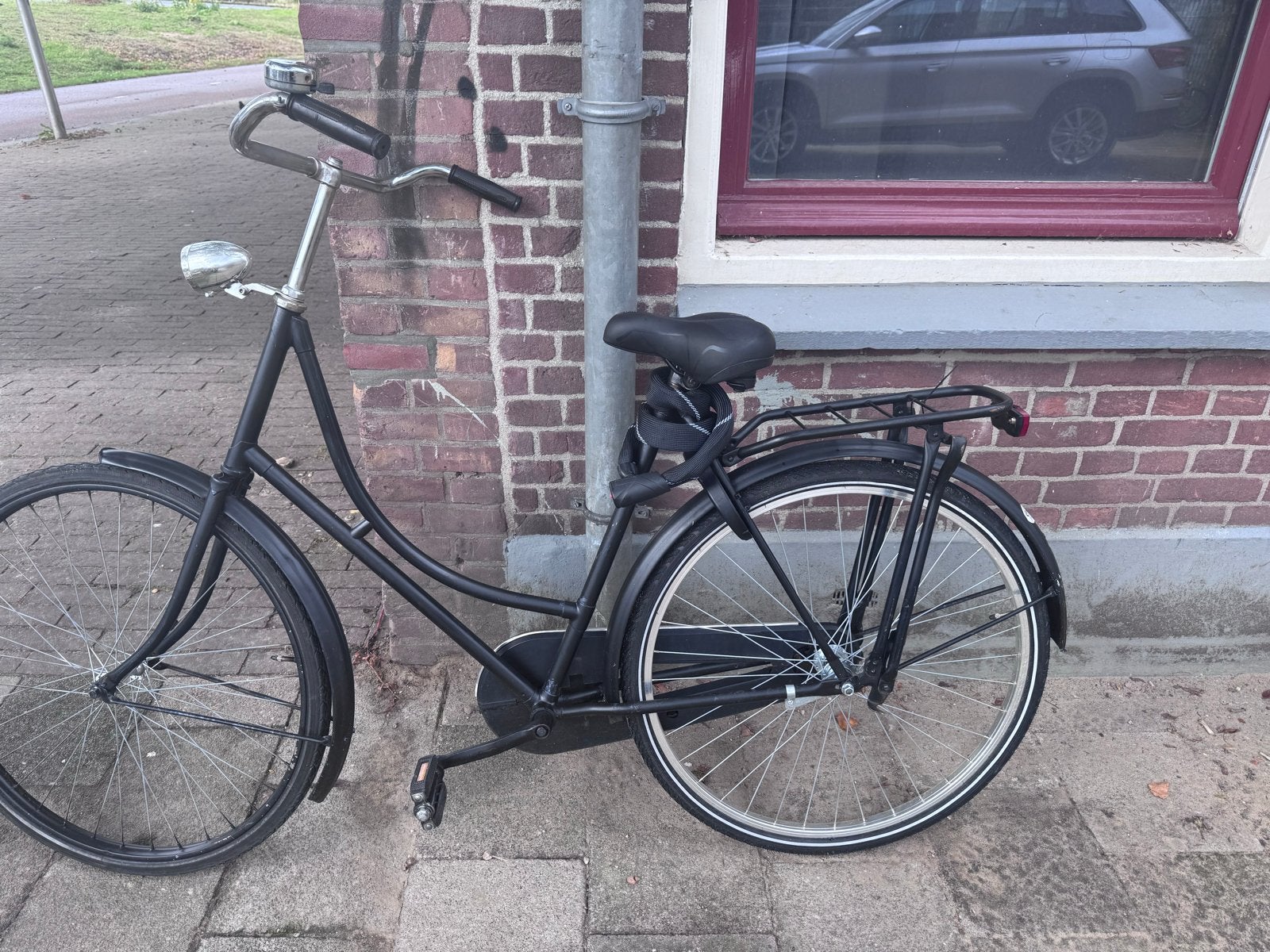 Omafiets in goede staat, Fietsen en Brommers, Fietsen | Dames | Omafietsen, 53 tot 56 cm, Ophalen of Verzenden, Gebruikt, Terugtraprem