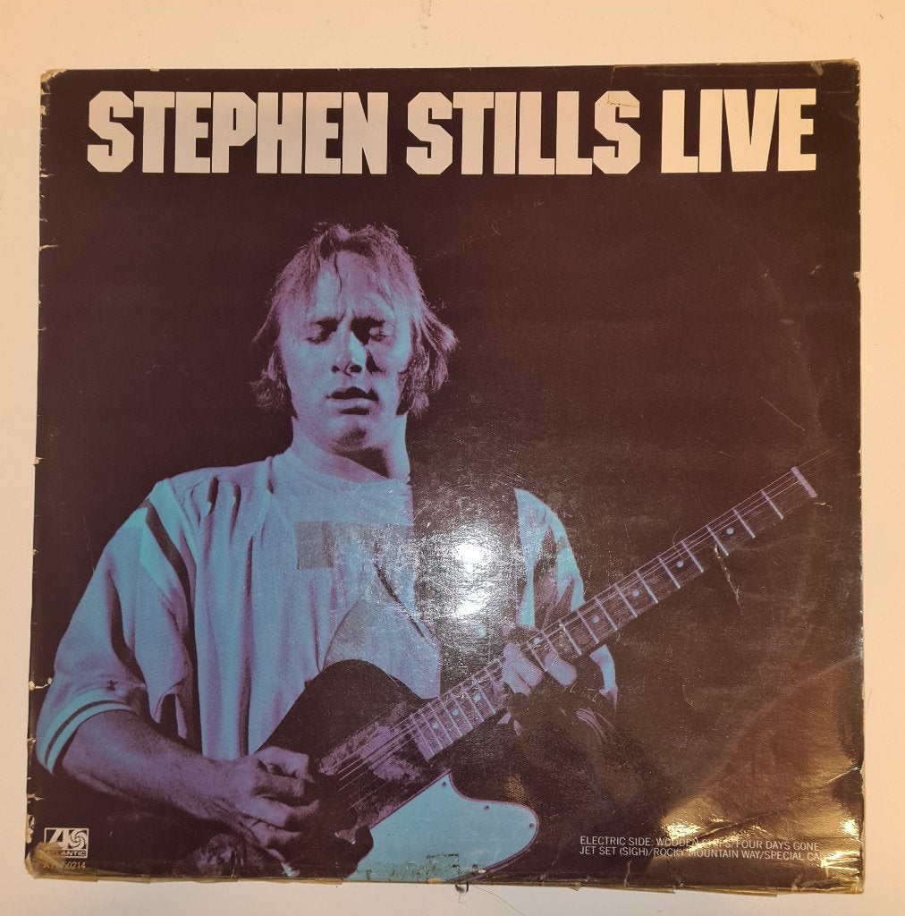 Stephen Stills. Live., Inclusief binnenhoes, Ophalen of Verzenden, Gebruikt, 12 inch