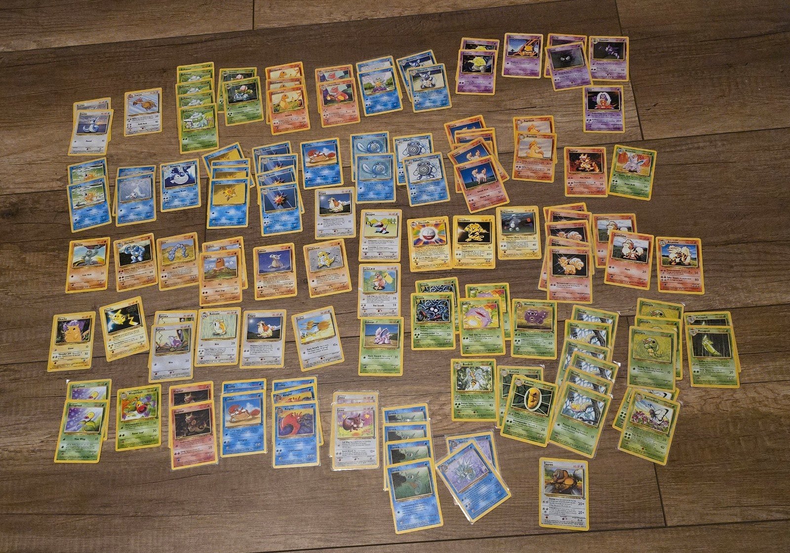 Base Set, Jungle, Fossil & WB Promo, Ophalen of Verzenden, Gebruikt, Meerdere kaarten