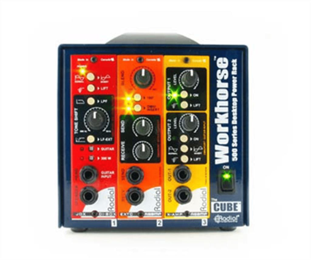 Radial Cube Workhorse desktop rack voor 500-serie 3 slots, ., Overige typen, Nieuw, Ophalen of Verzenden